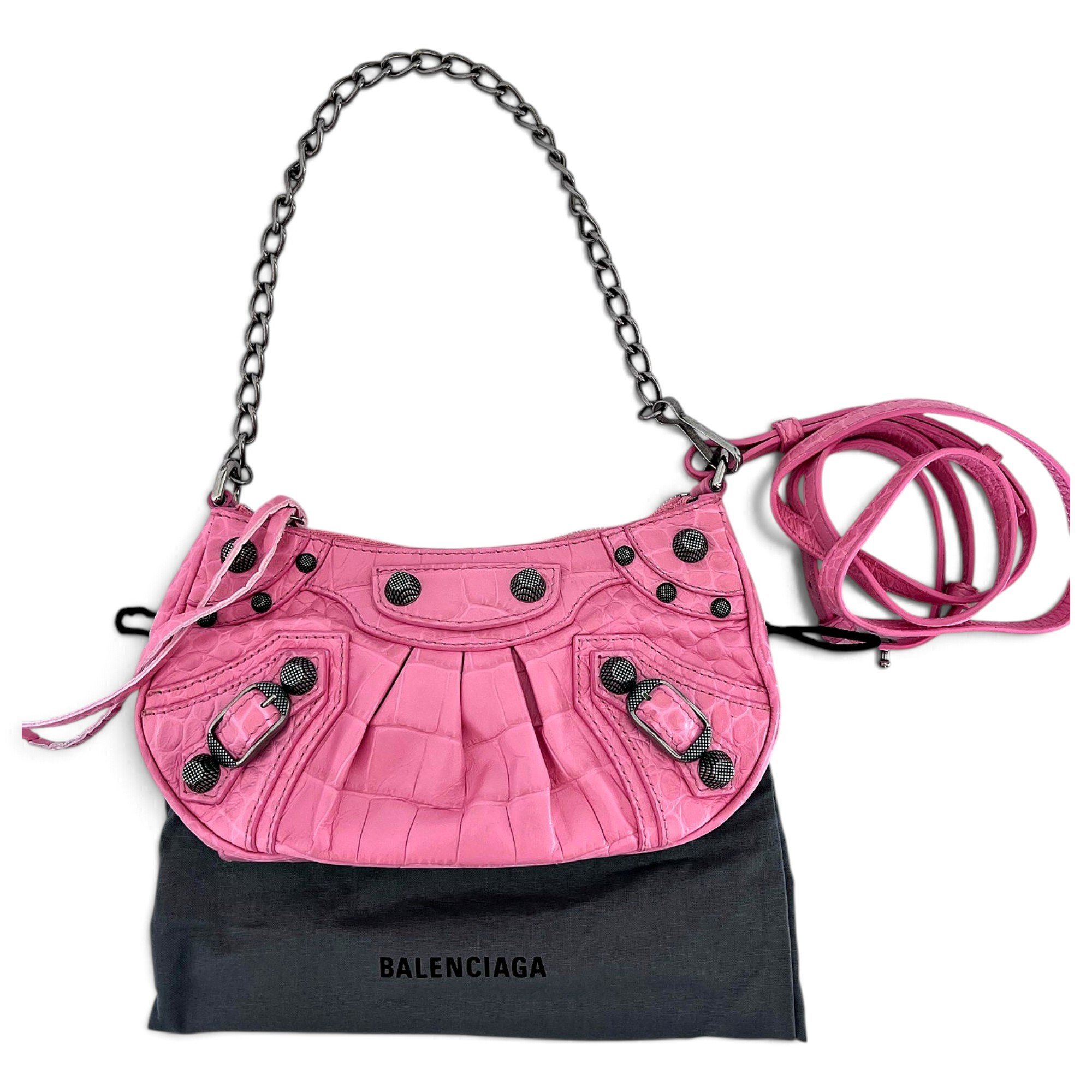 Le Cagole leather mini bag