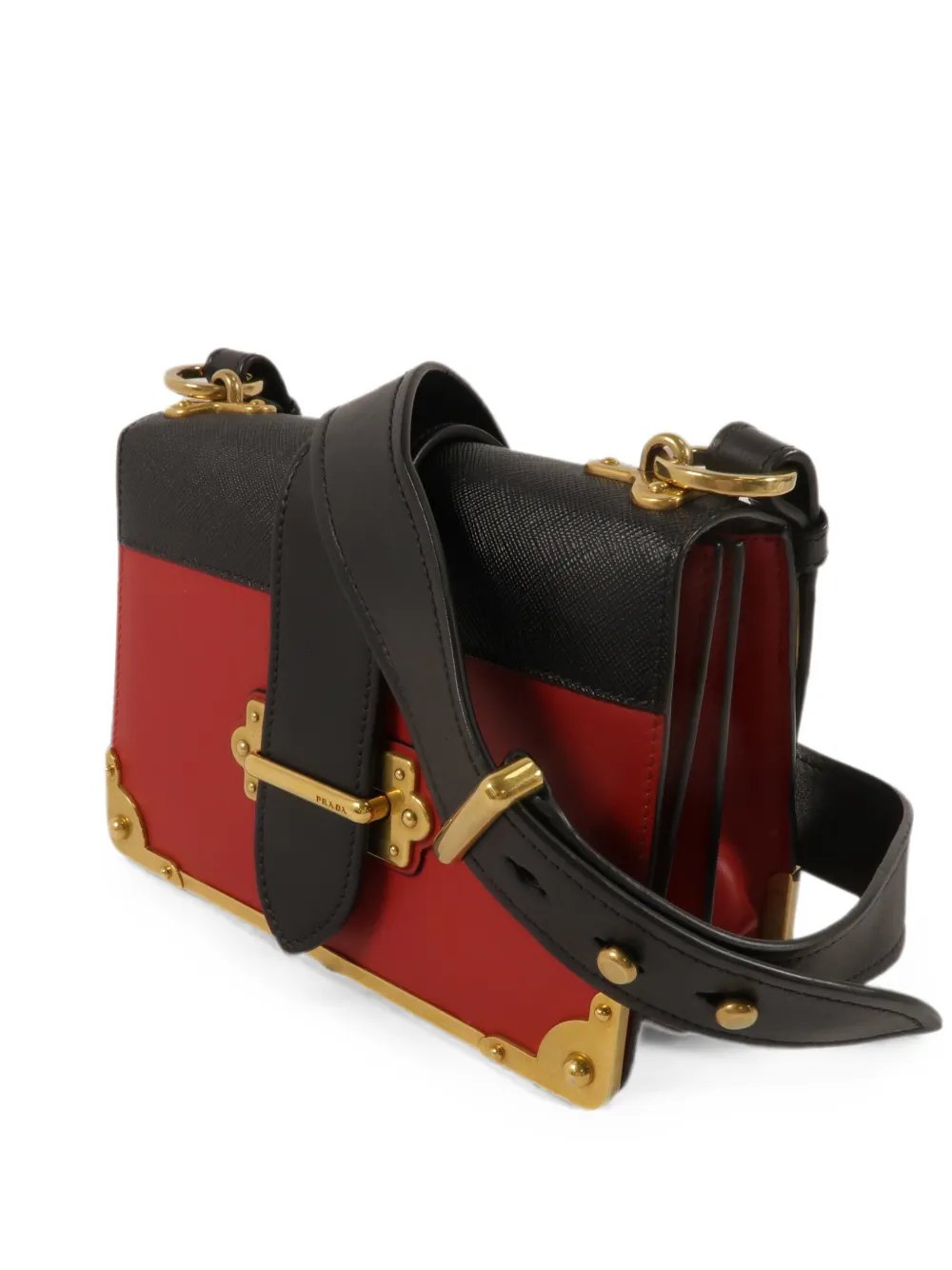 calf leather mini shoulder bag