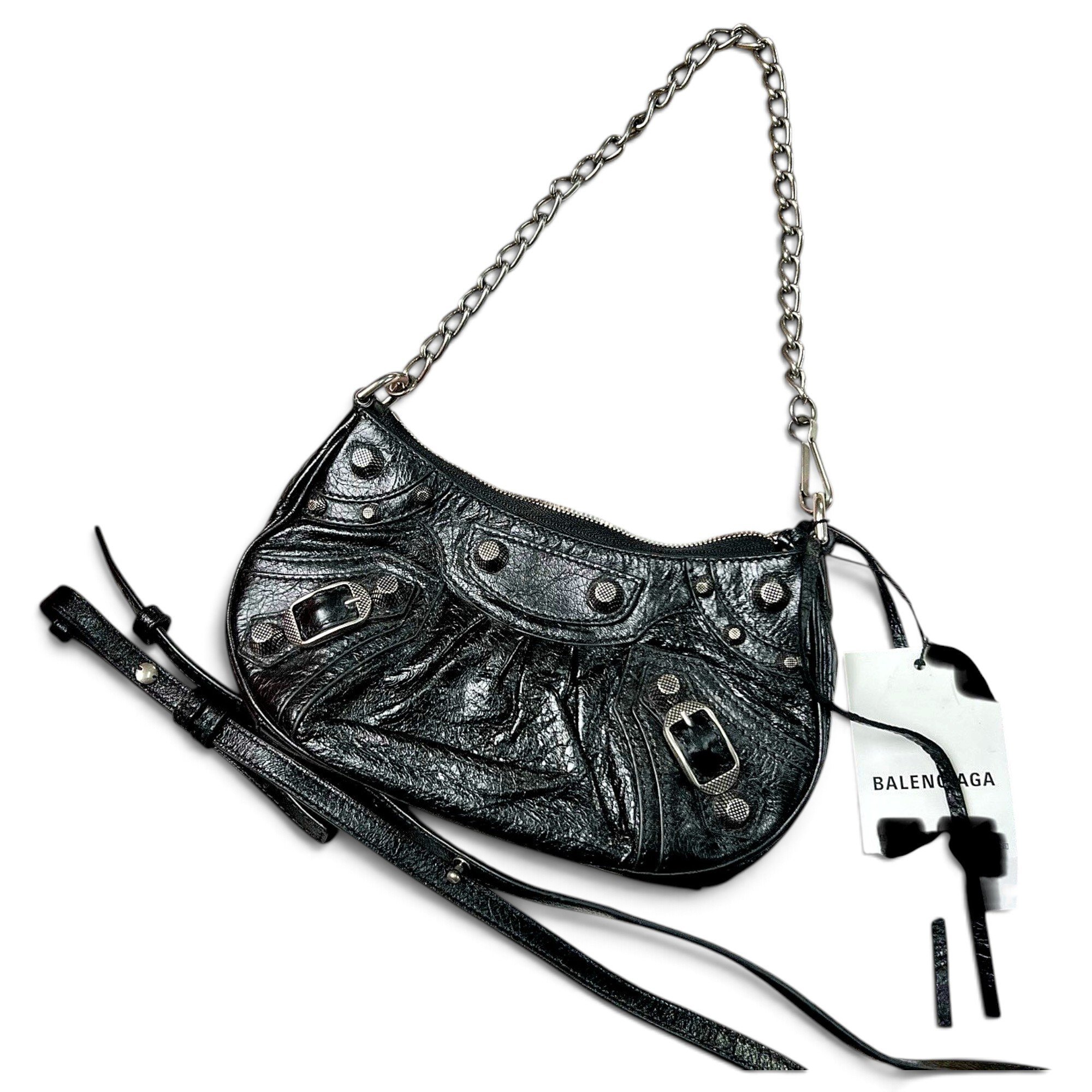 Le Cagole leather handbag