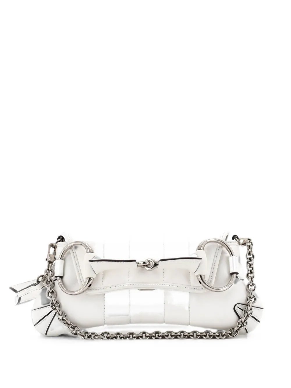 Horsebit Chain Vertical Quilted Leather Small shoulder bag