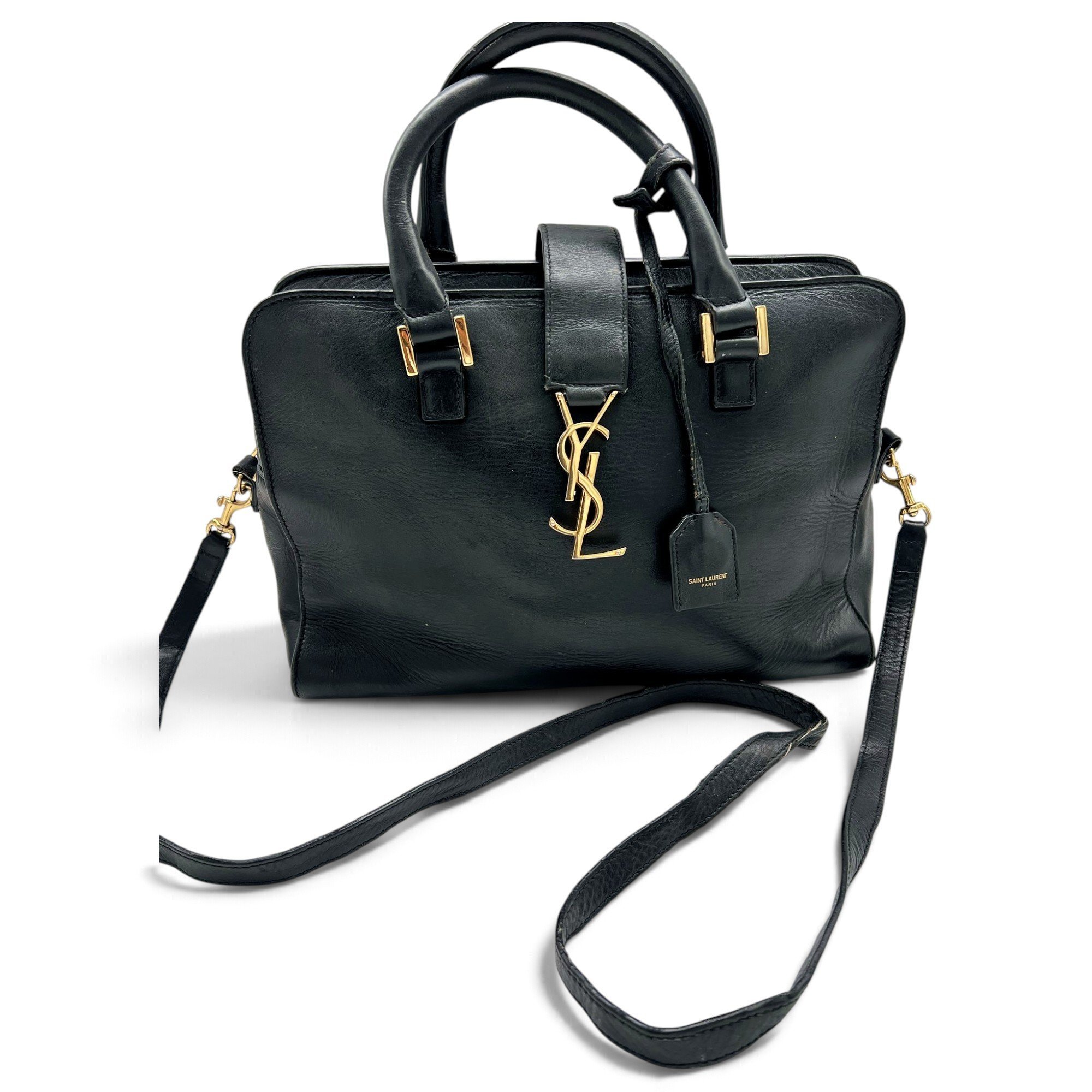 Leather tote