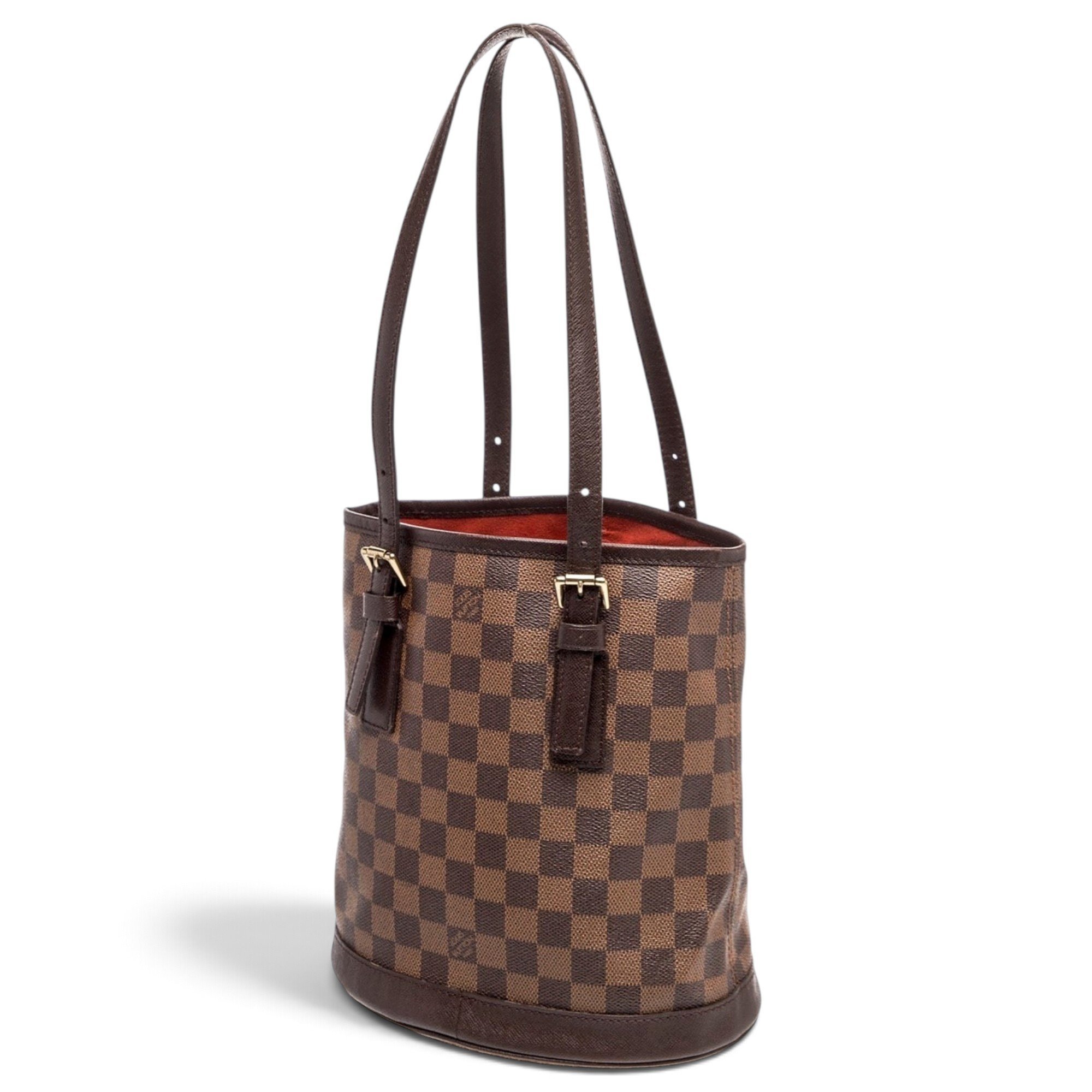 Bucket leather bag
