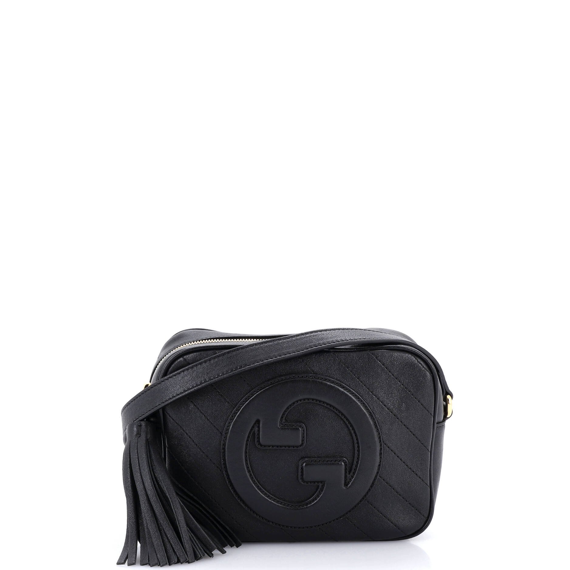 Blondie NM Camera Shoulder Bag Diagonal Quilted Leather Small