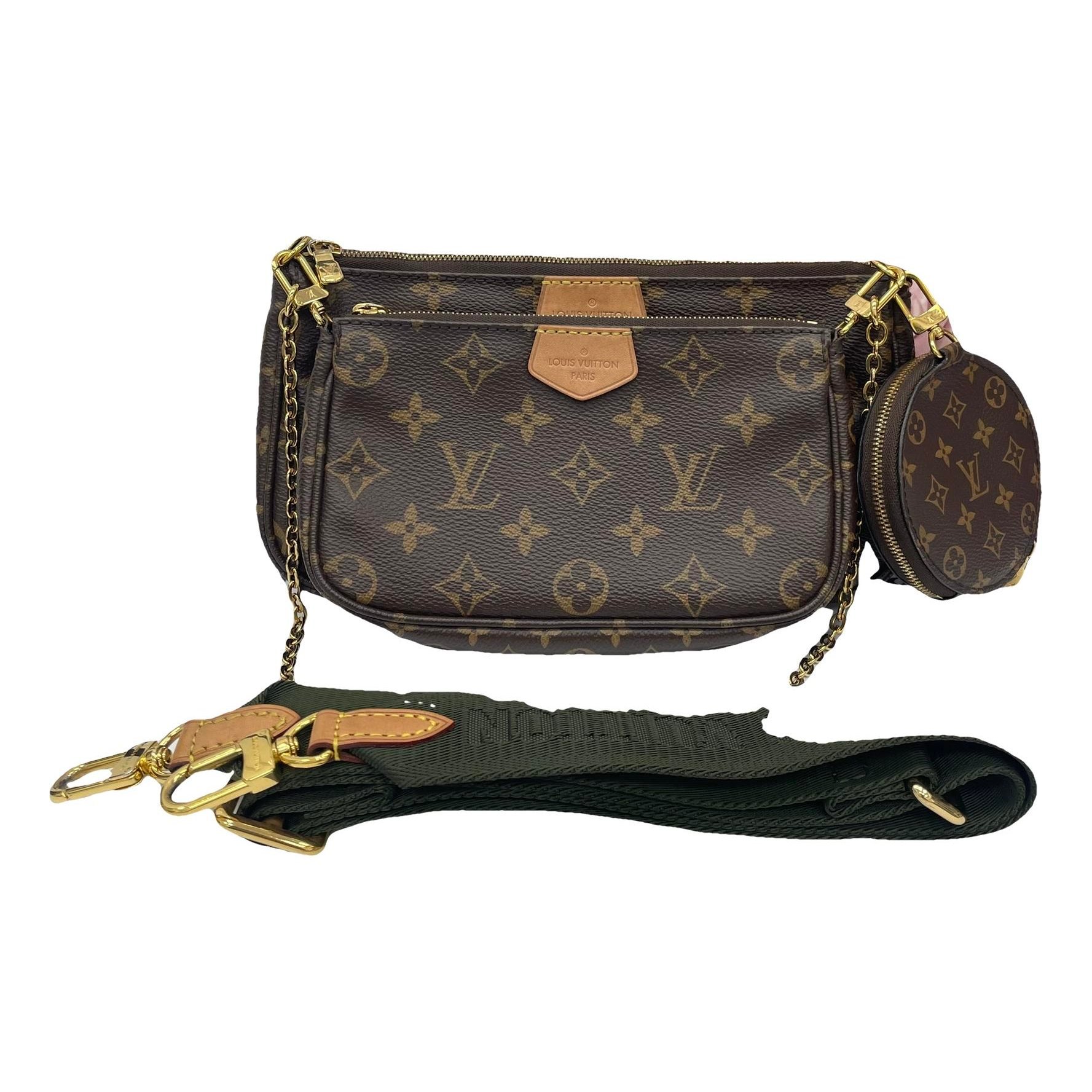 Multi Pochette Accessoires leather handbag