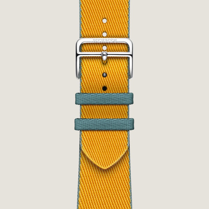 Band Apple Watch Hermès Single Tour 45 MM Twill Jump