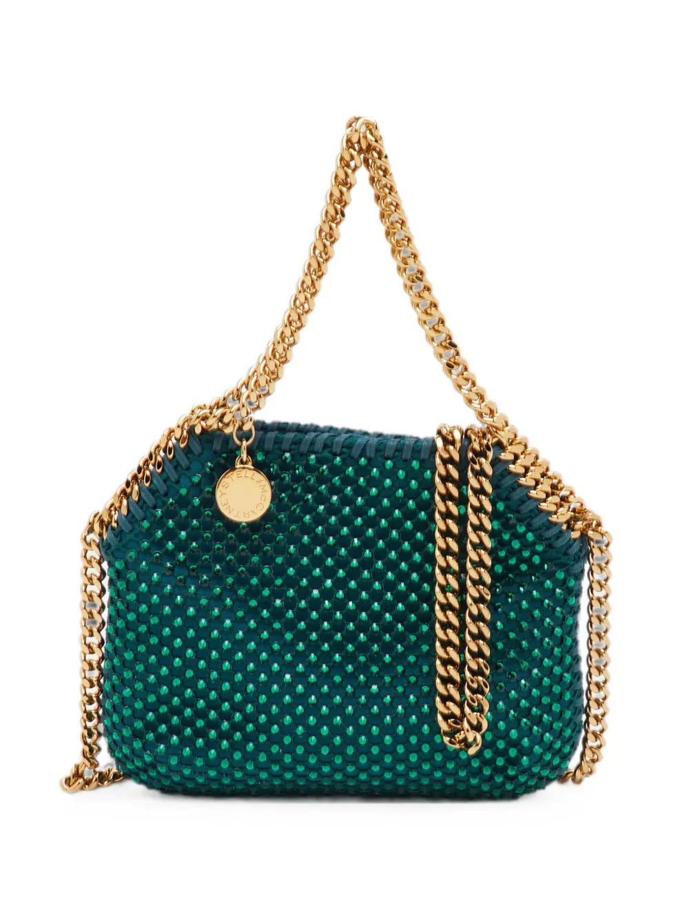 mini Falabella crystal-embellished shoulder bag