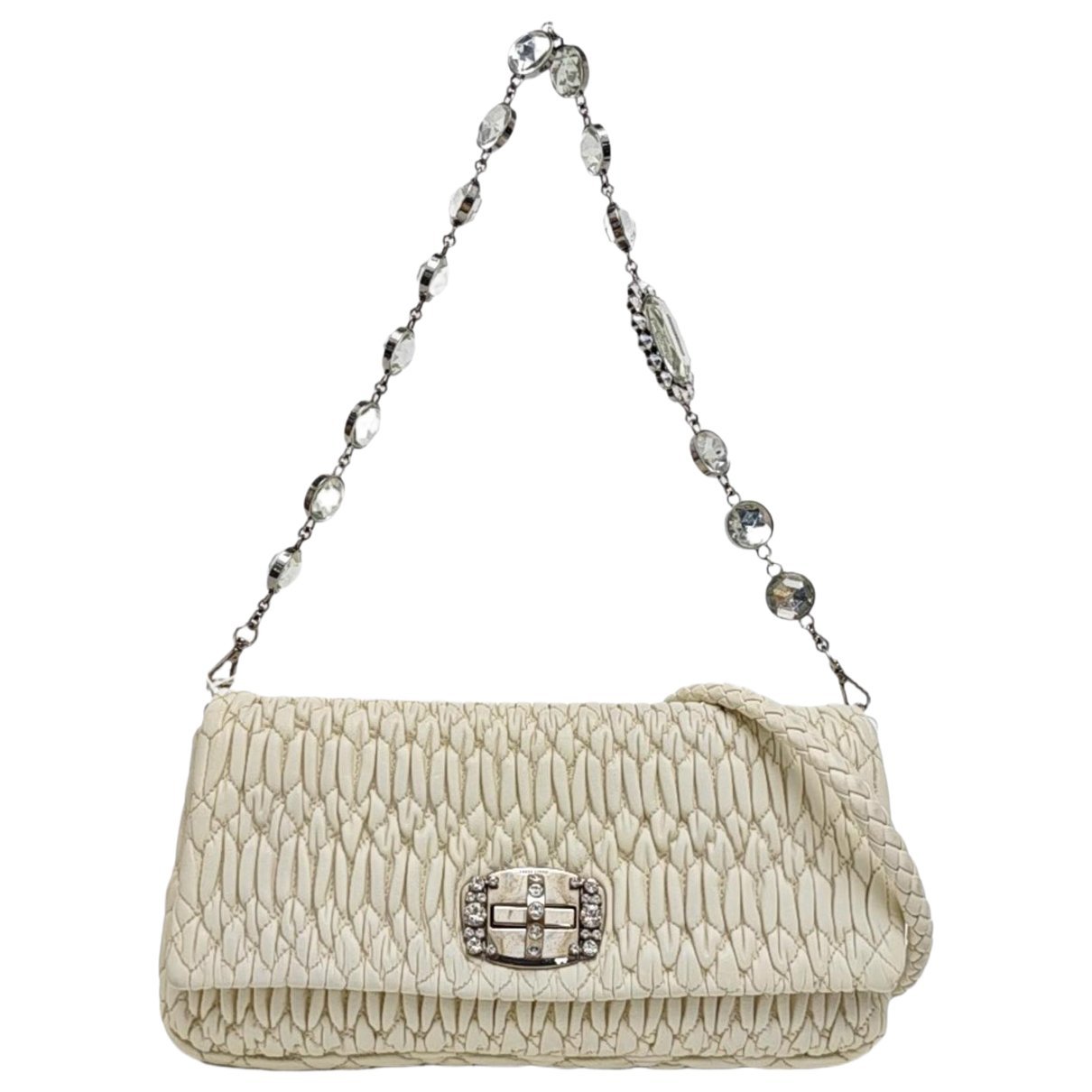 Miu Crystal crossbody bag