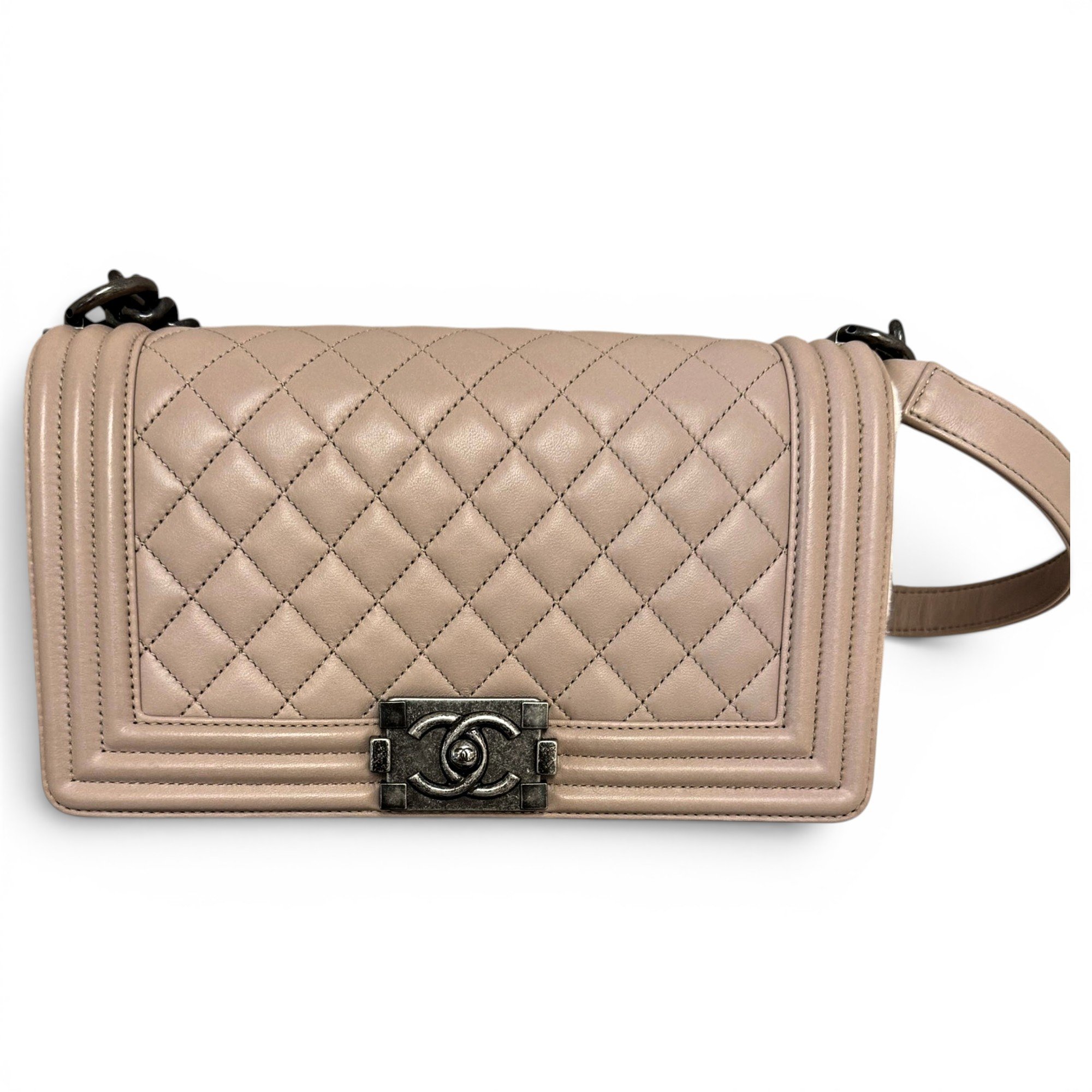 Boy leather crossbody bag