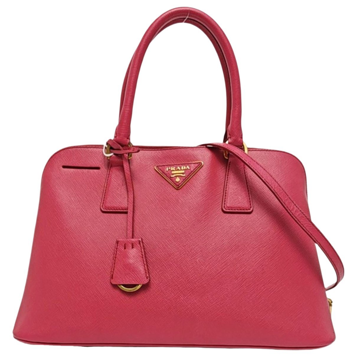 Promenade leather handbag