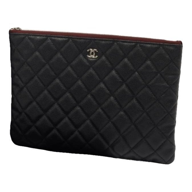 Timeless/Classique leather clutch bag