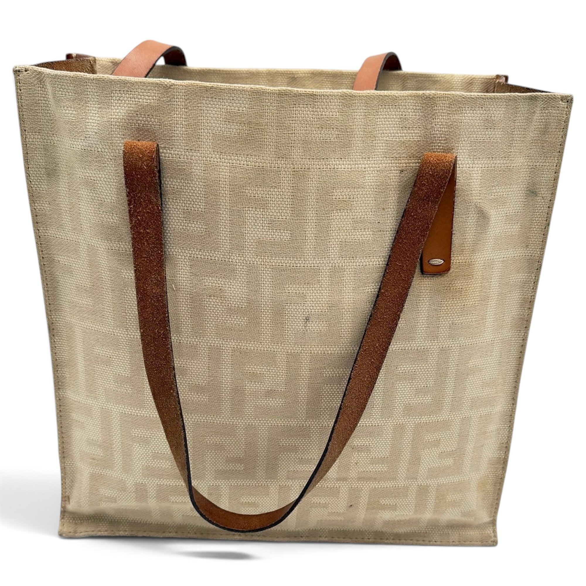 Leather tote
