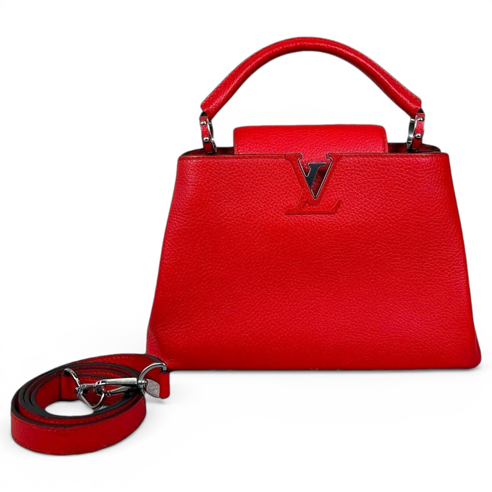 Capucines leather handbag
