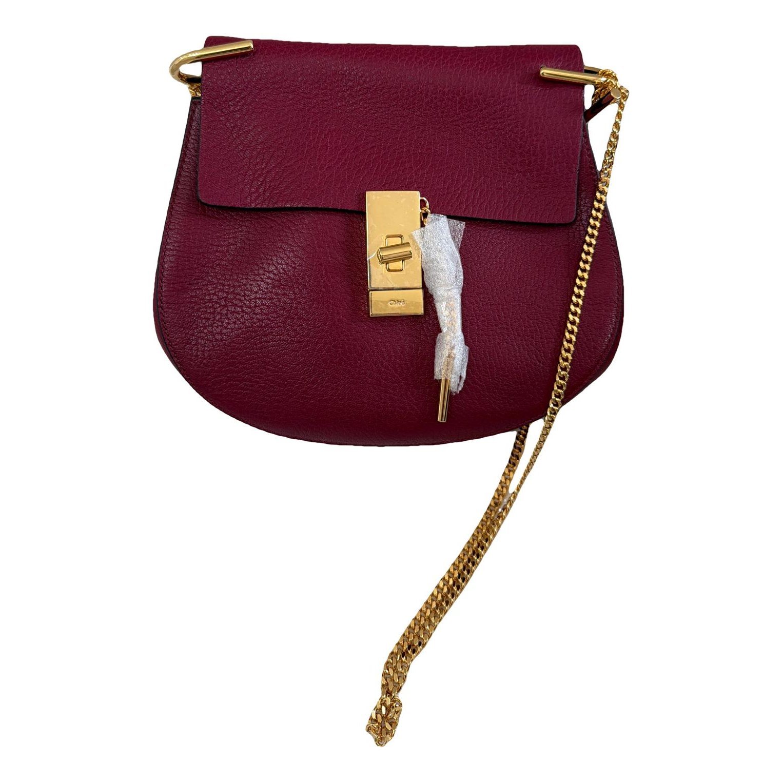 Drew leather crossbody bag