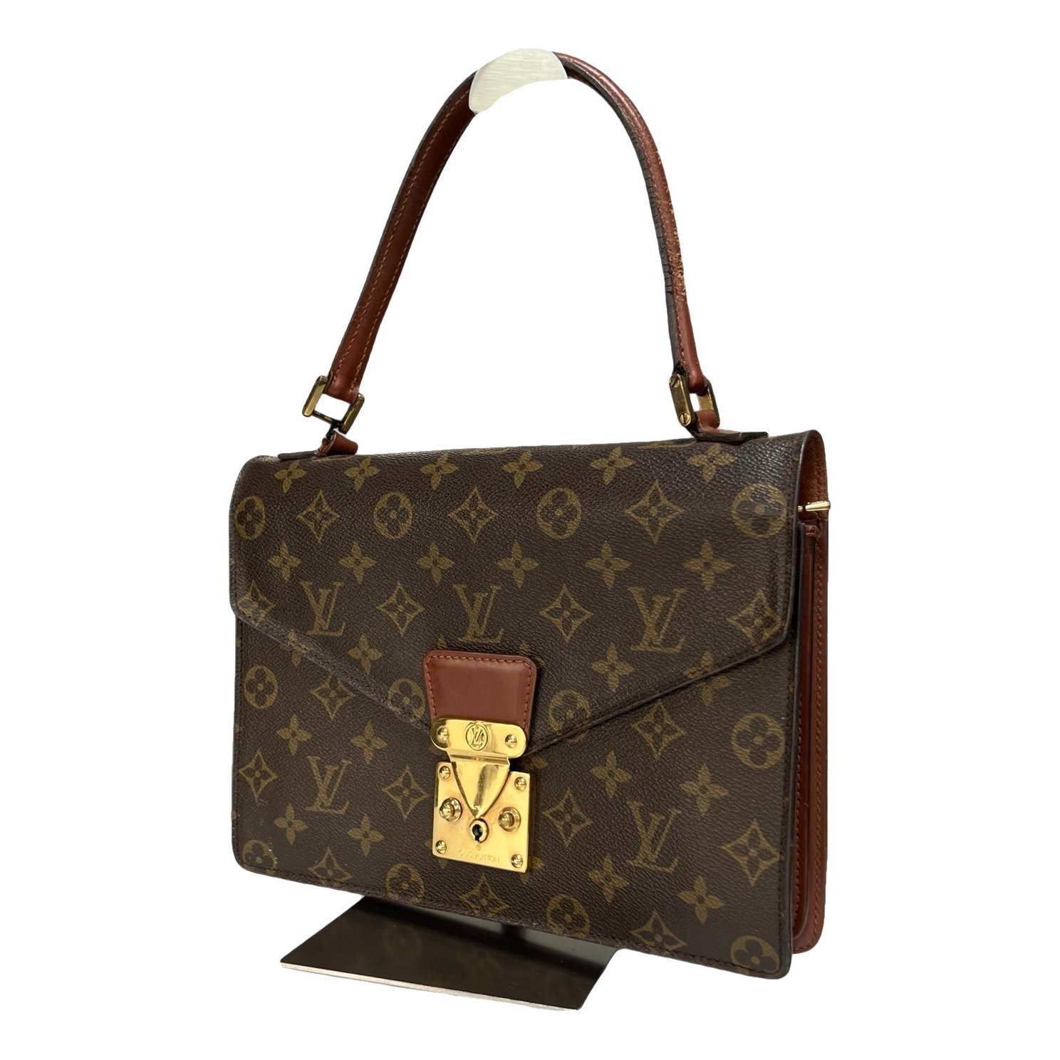 Leather tote