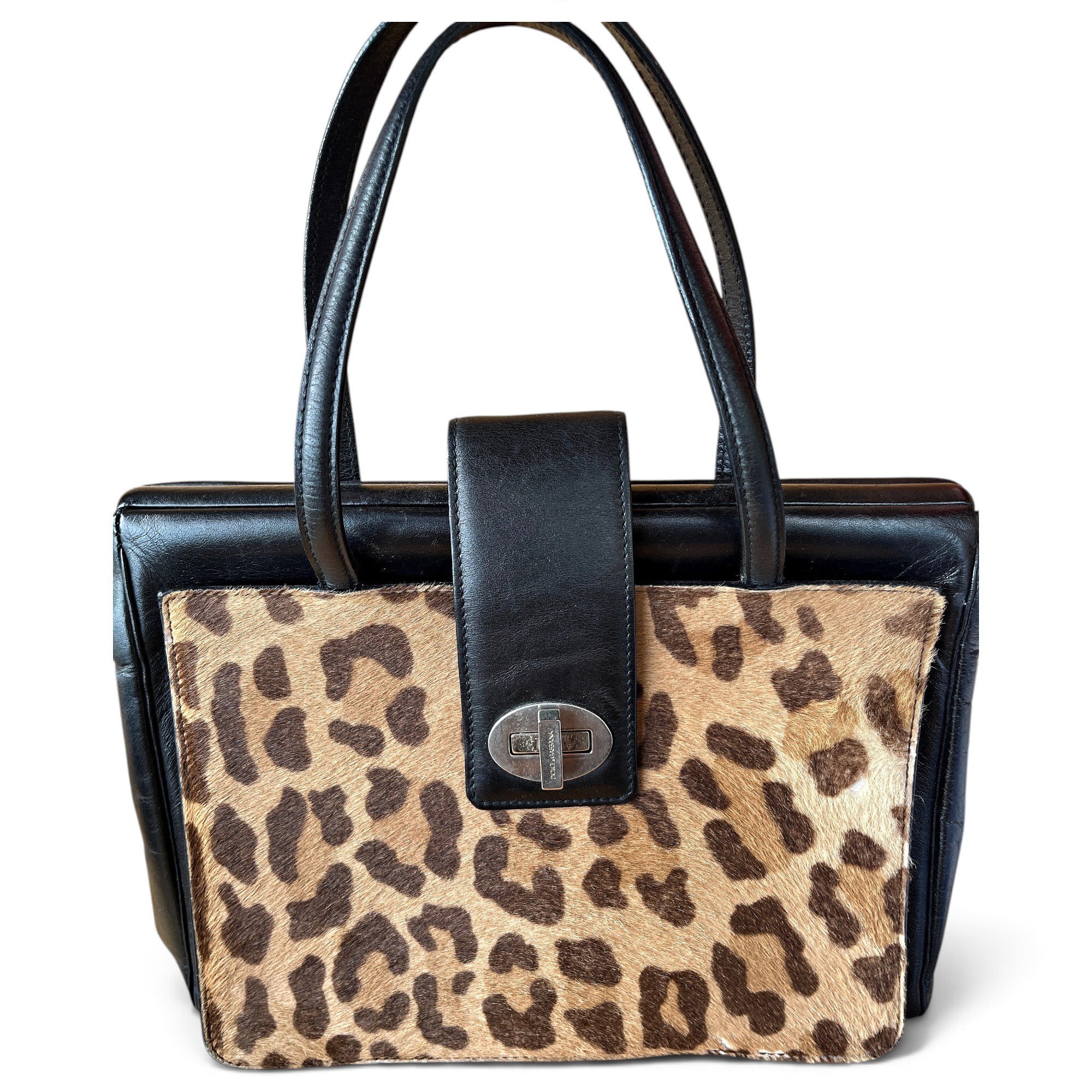 Pony-style calfskin handbag