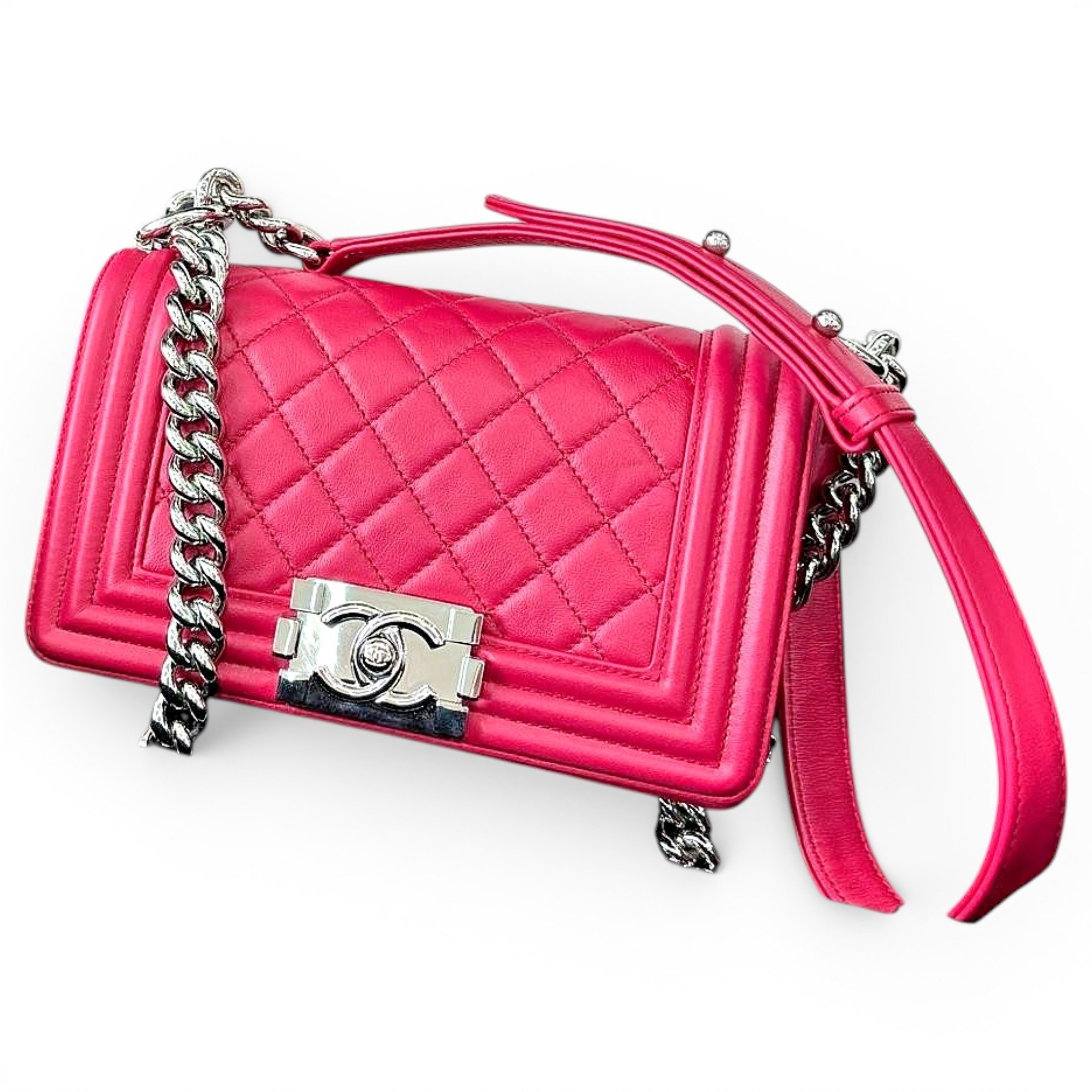 Boy leather handbag