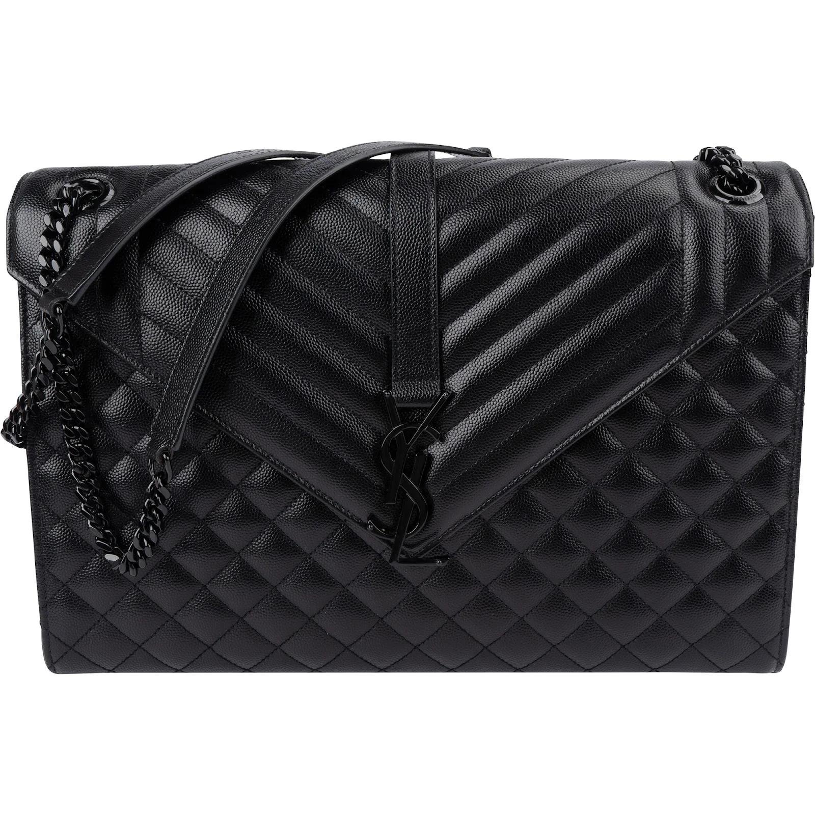 Envelope leather crossbody bag