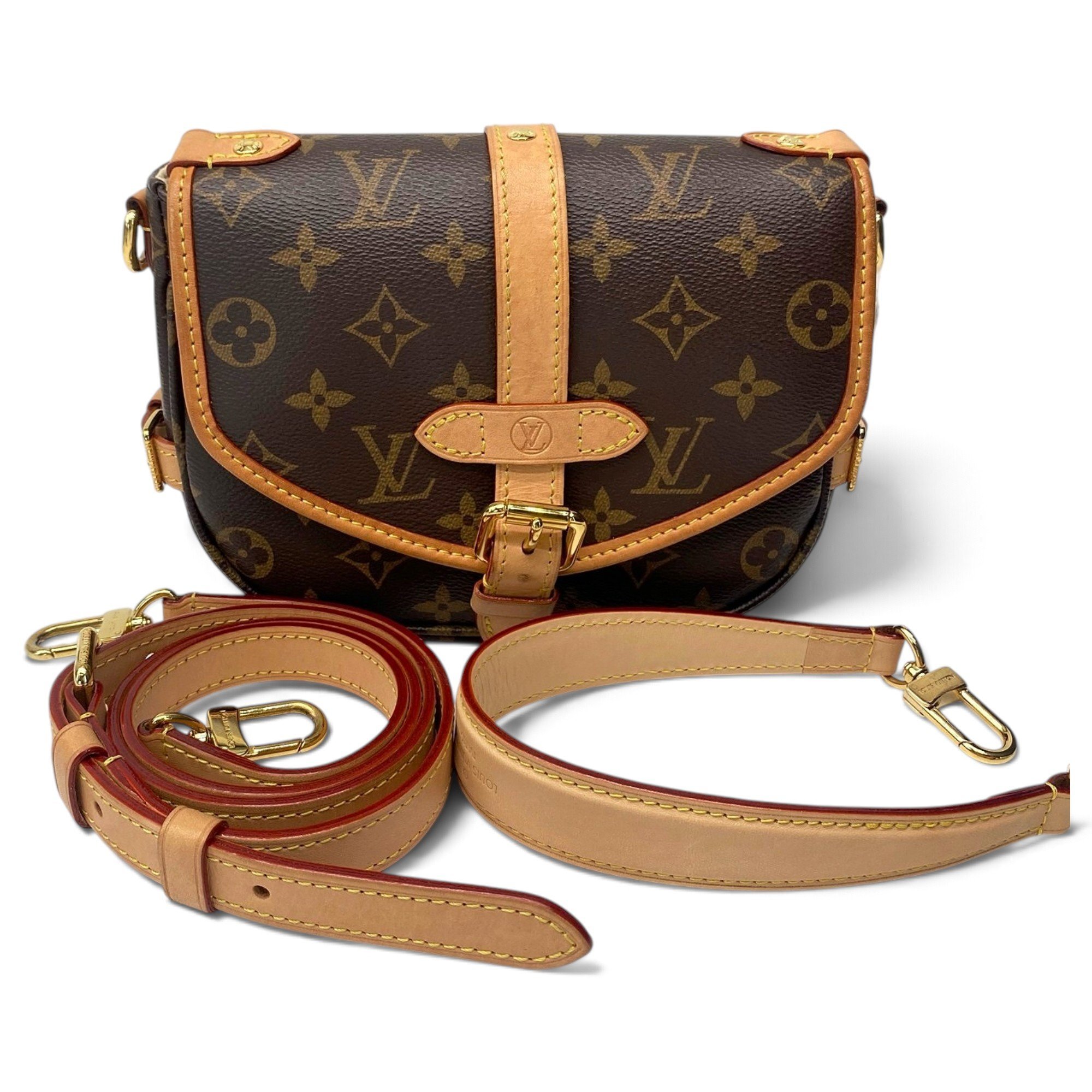 Saumur leather crossbody bag
