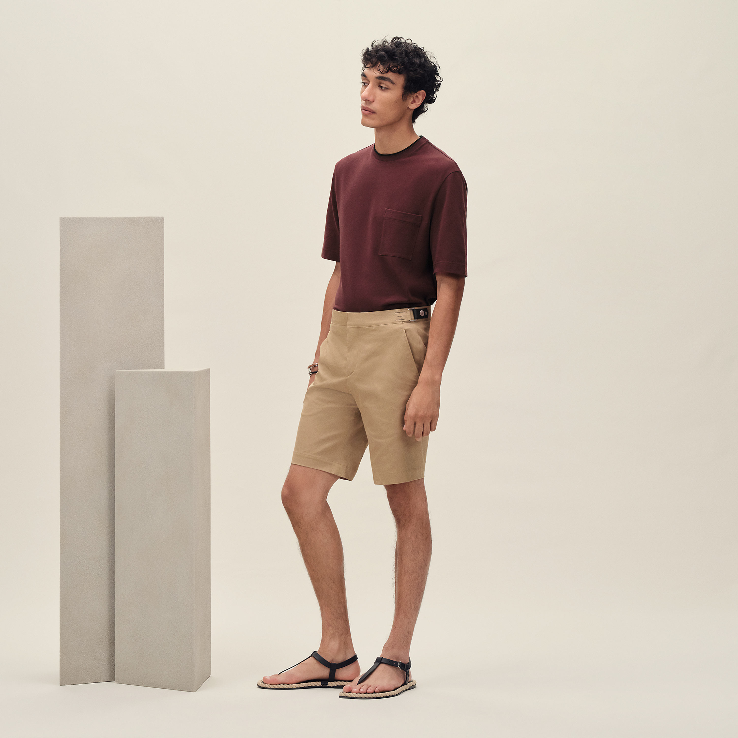 Saint Germain fitted shorts