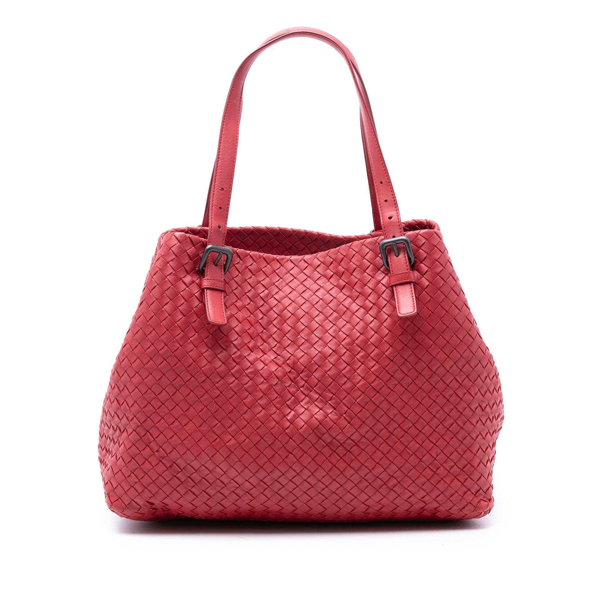 Leather tote