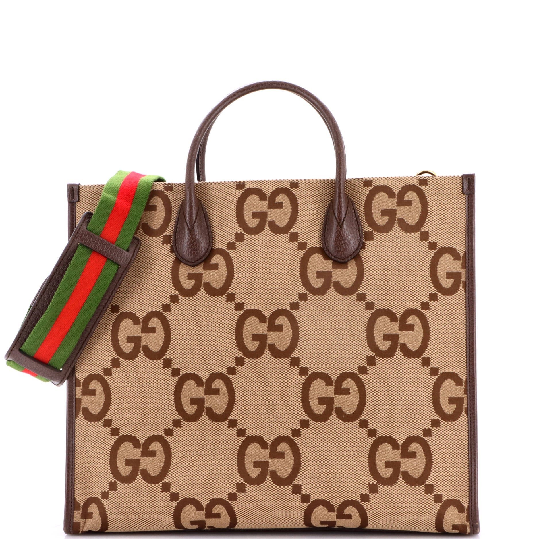 Leather tote