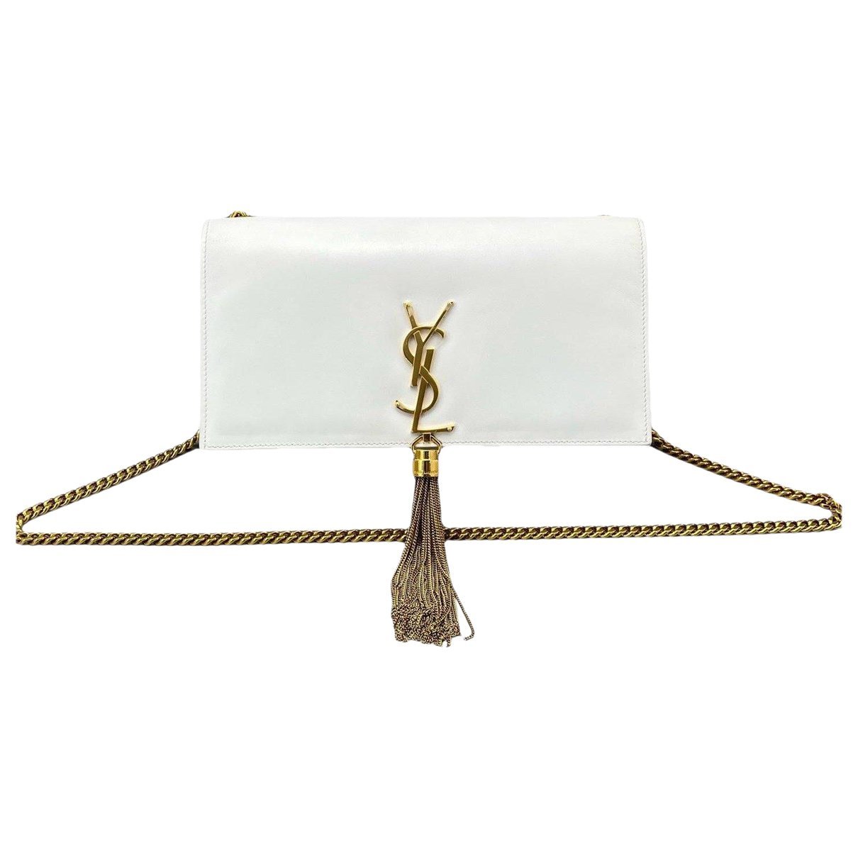 Pompom Kate leather handbag