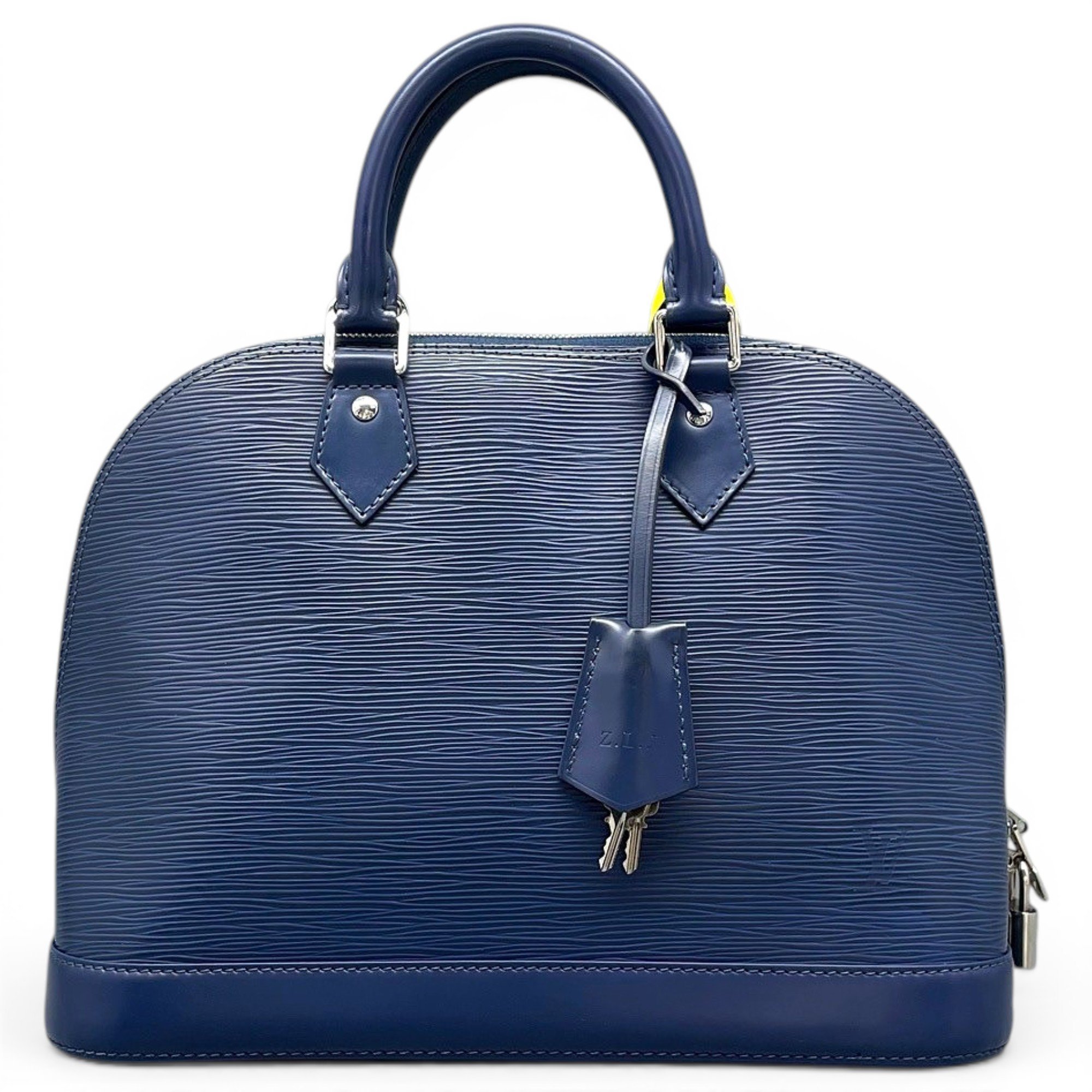 Alma leather handbag