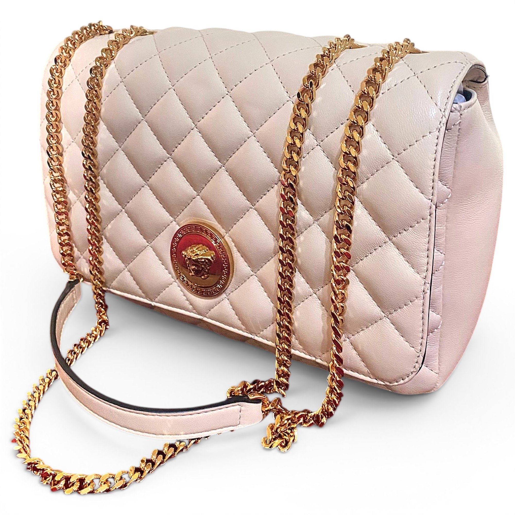 La Medusa leather handbag