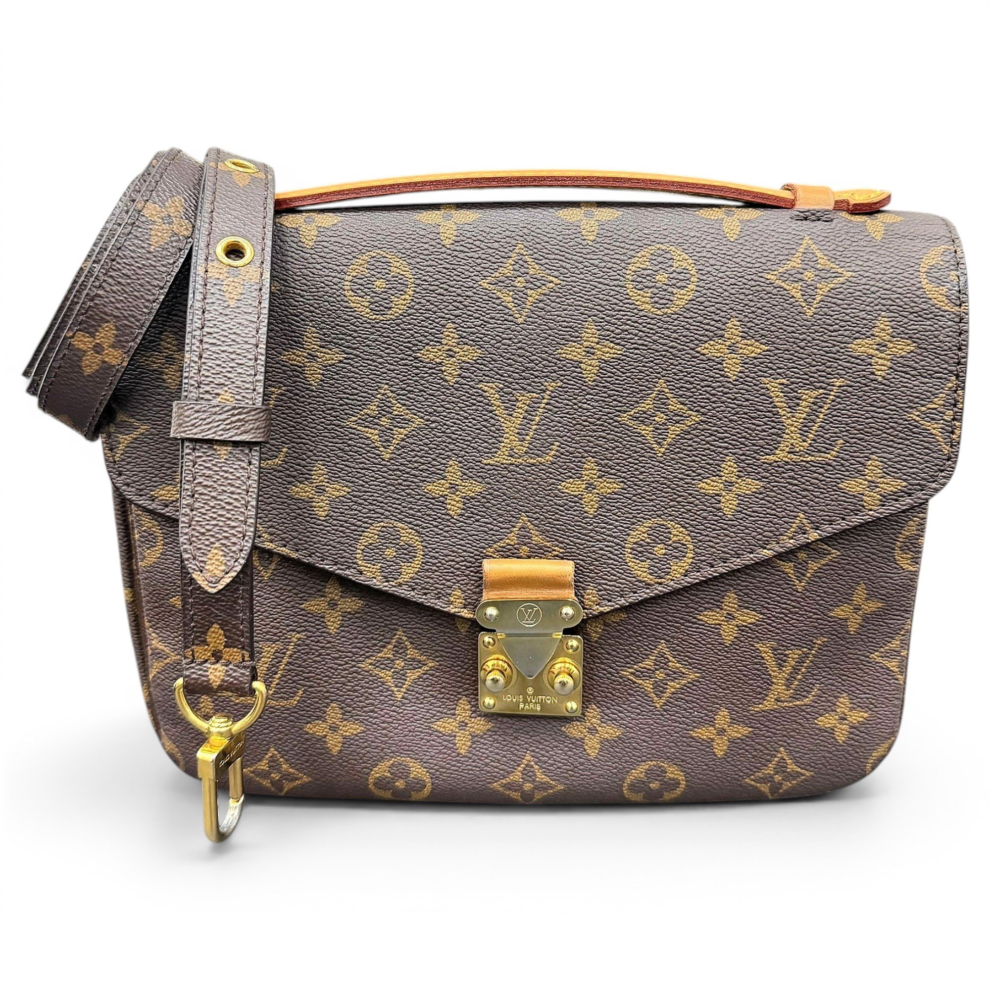 Metis leather handbag