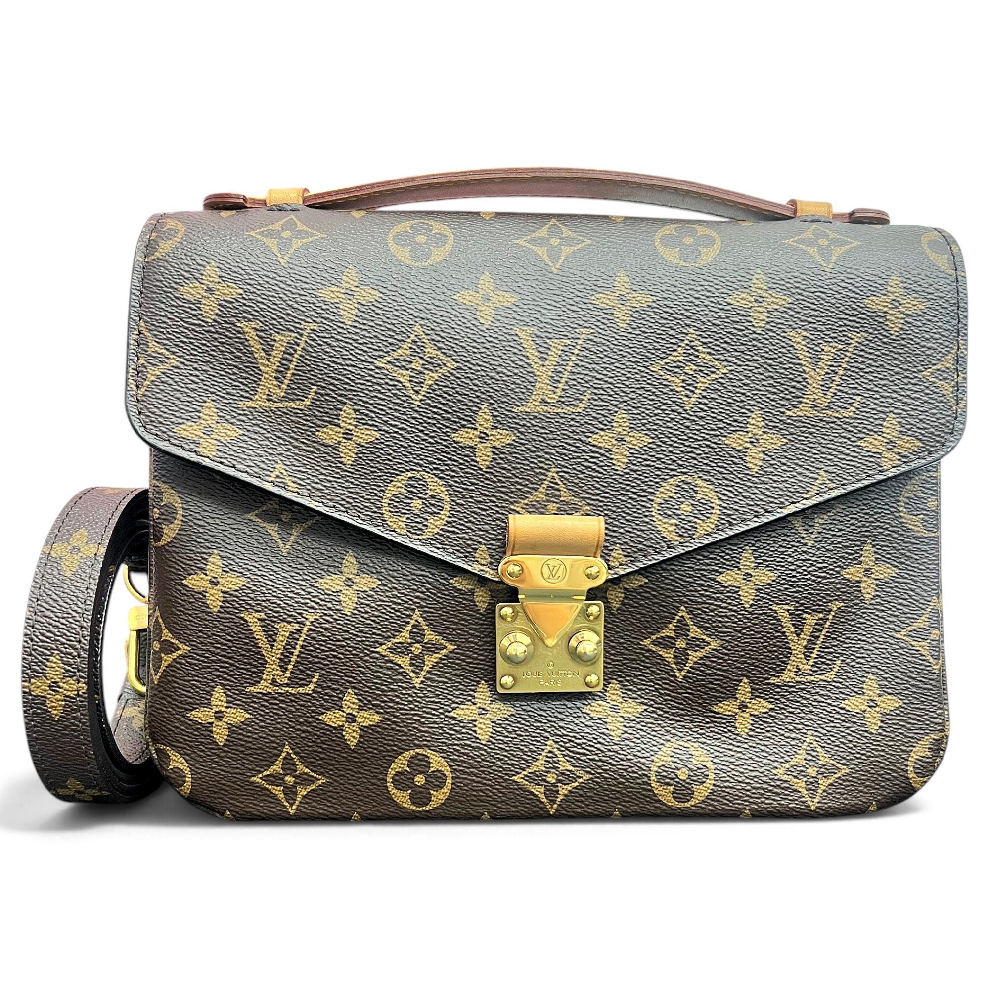 Metis leather handbag