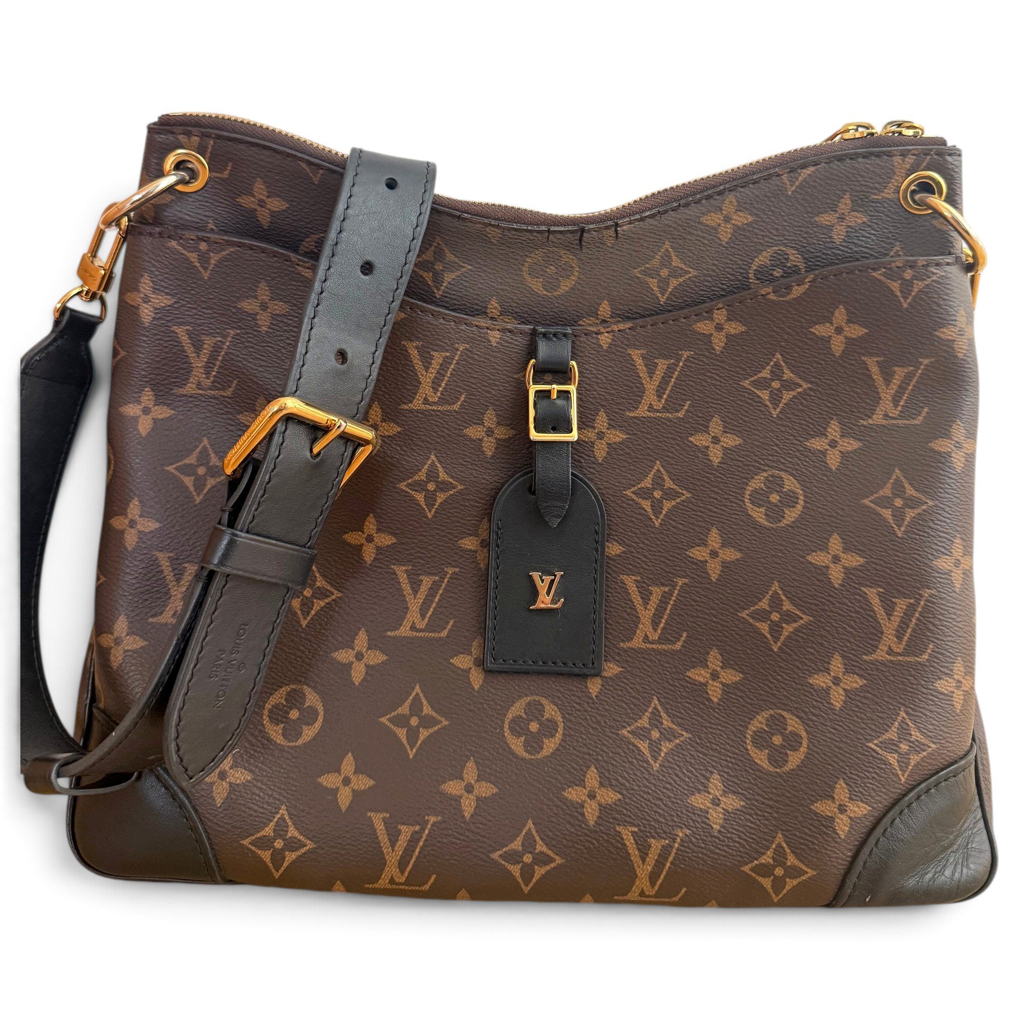 Odéon leather crossbody bag