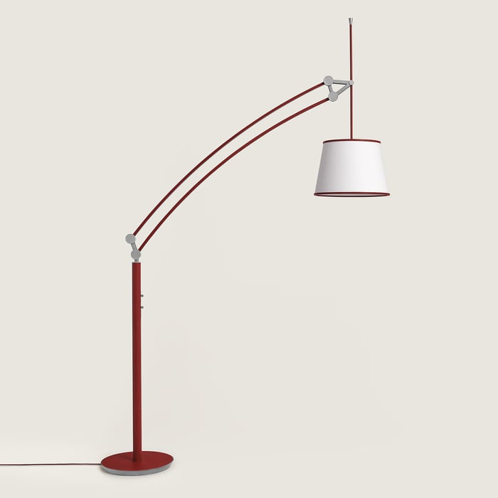 Rouge H Pantographe Arc Floor Lamp