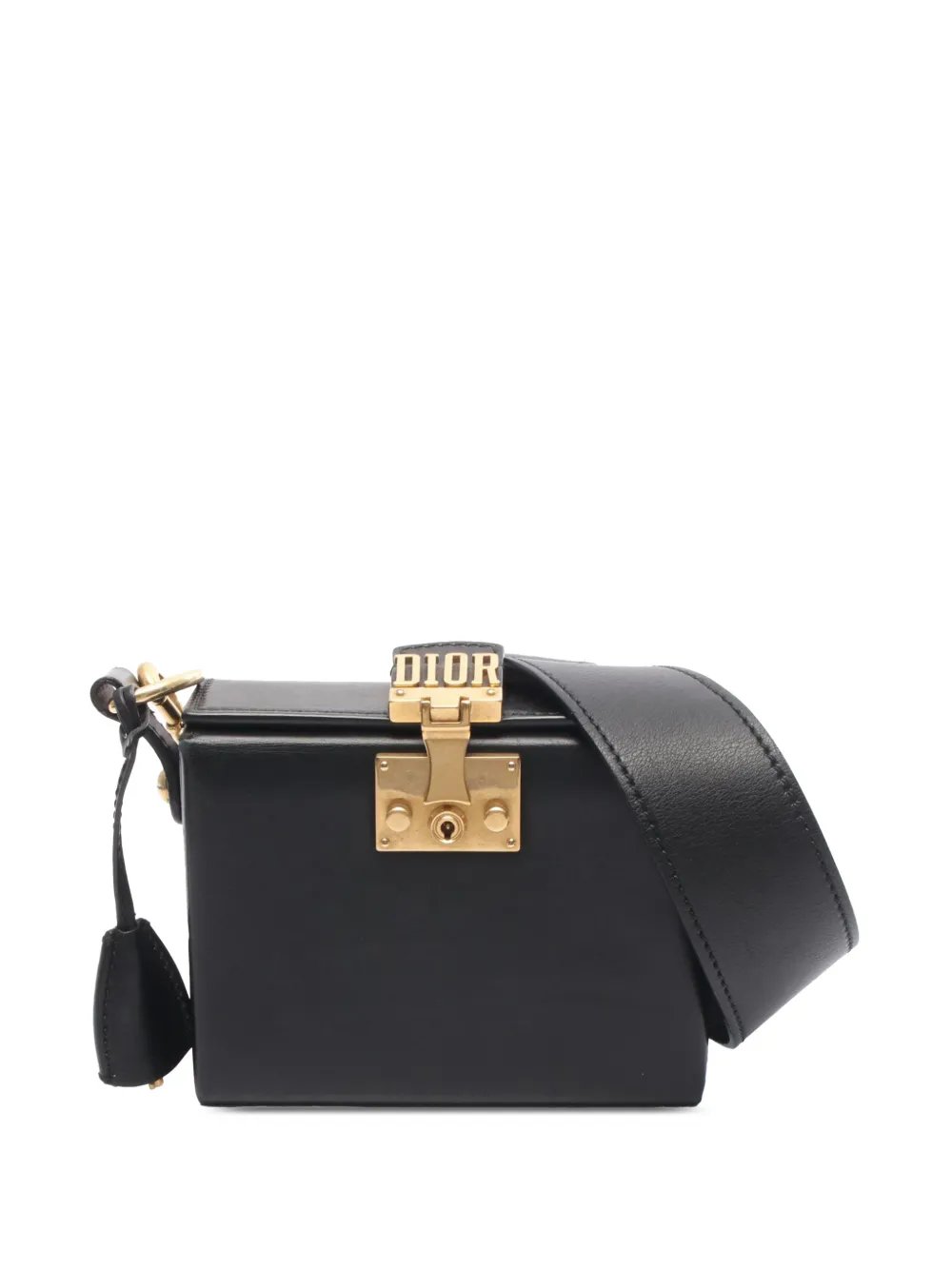 2000-2026 Small Lambskin Dioraddict Lockbox Bag crossbody bag