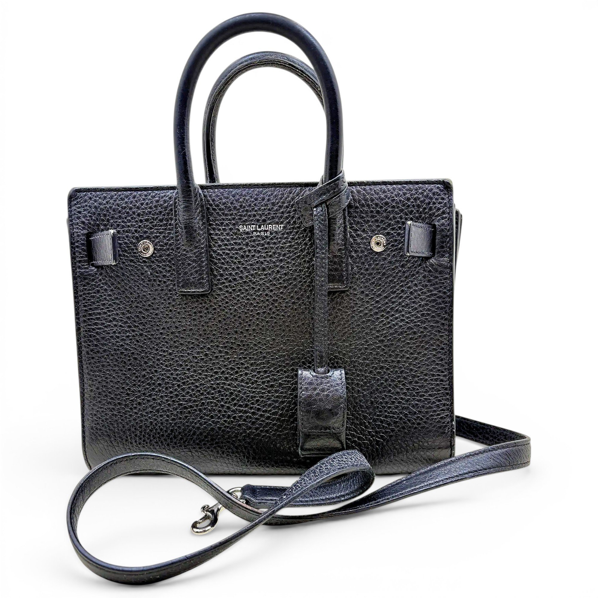 Sac de Jour leather crossbody bag