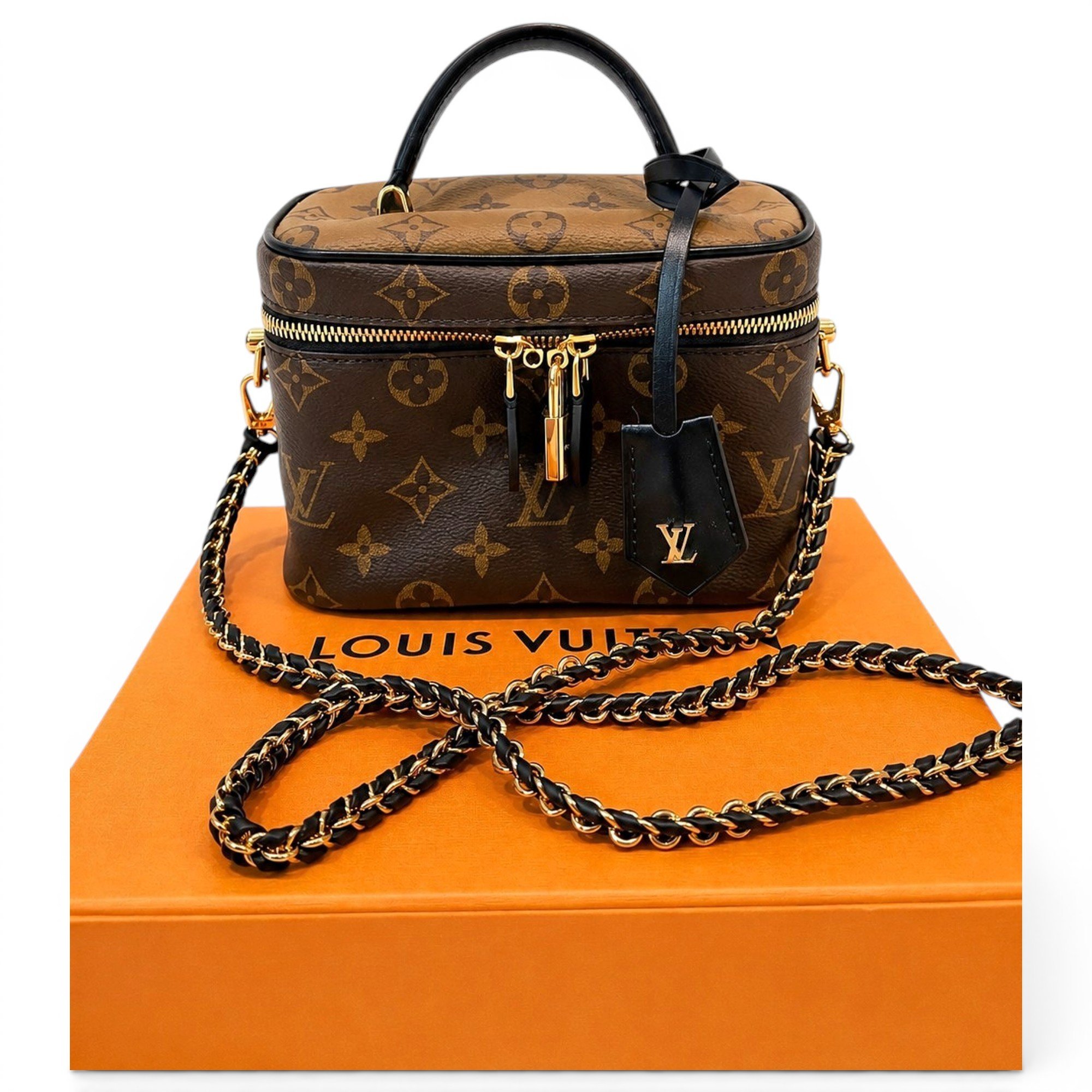 Louis Vuitton Vanity leather handbag