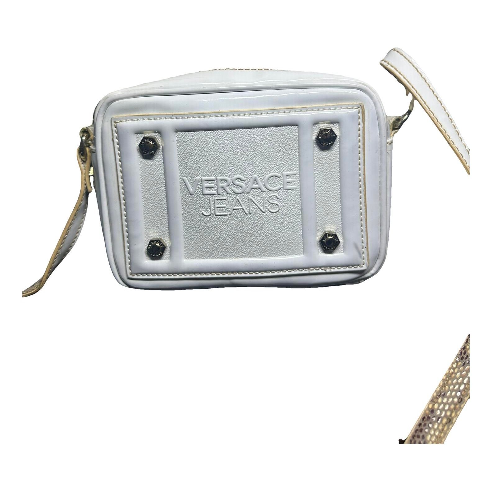 Versace Vegan leather crossbody bag