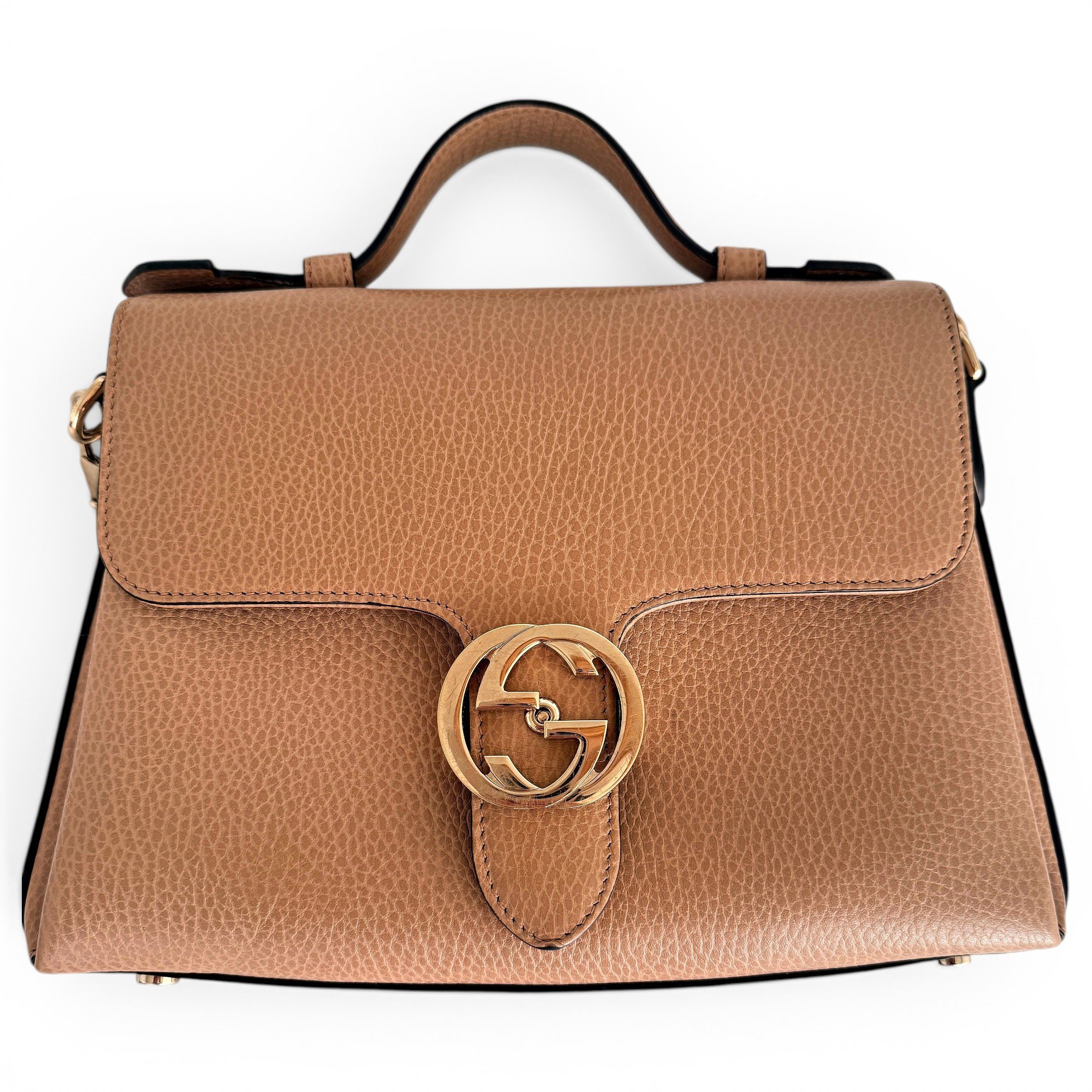 Leather handbag
