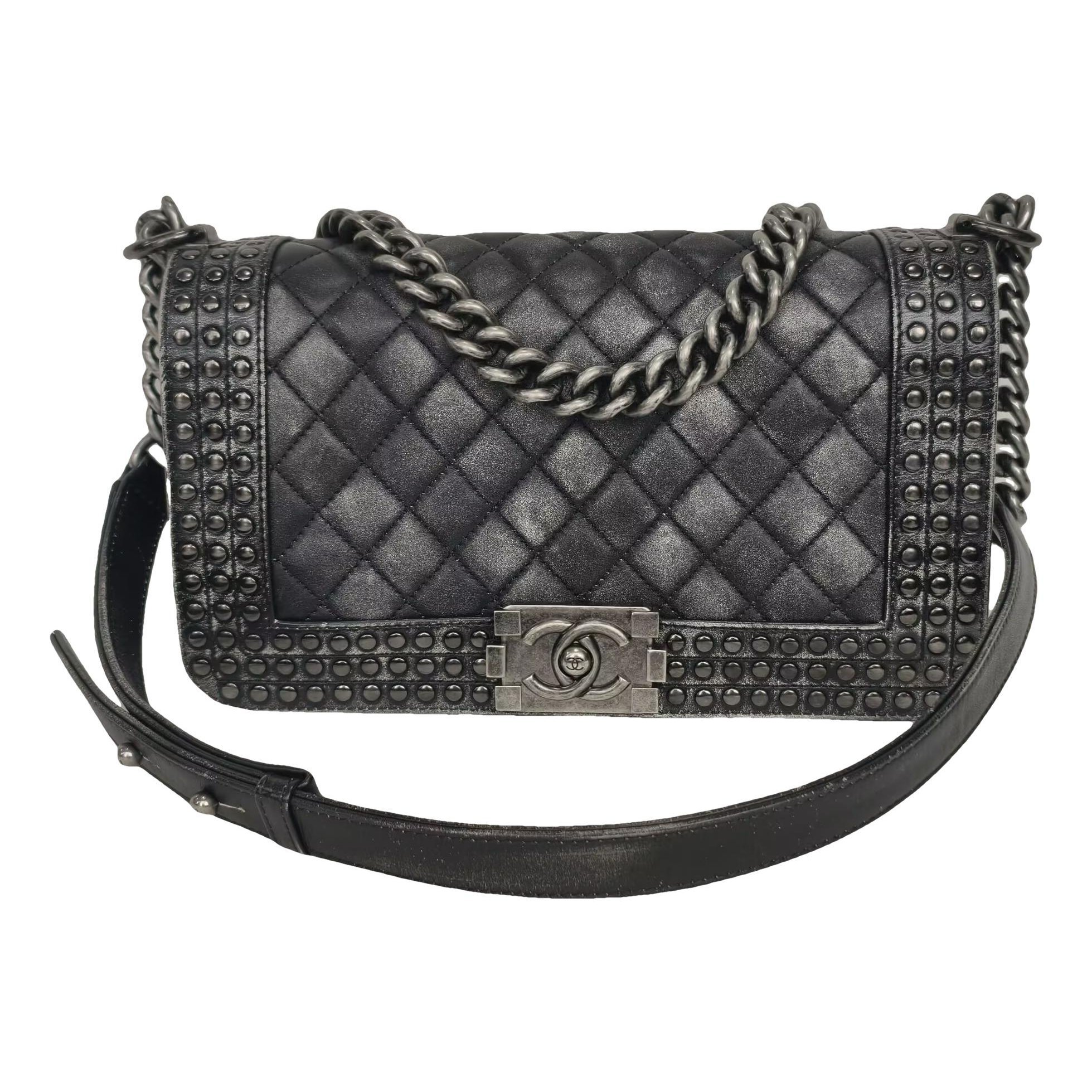 Boy leather handbag