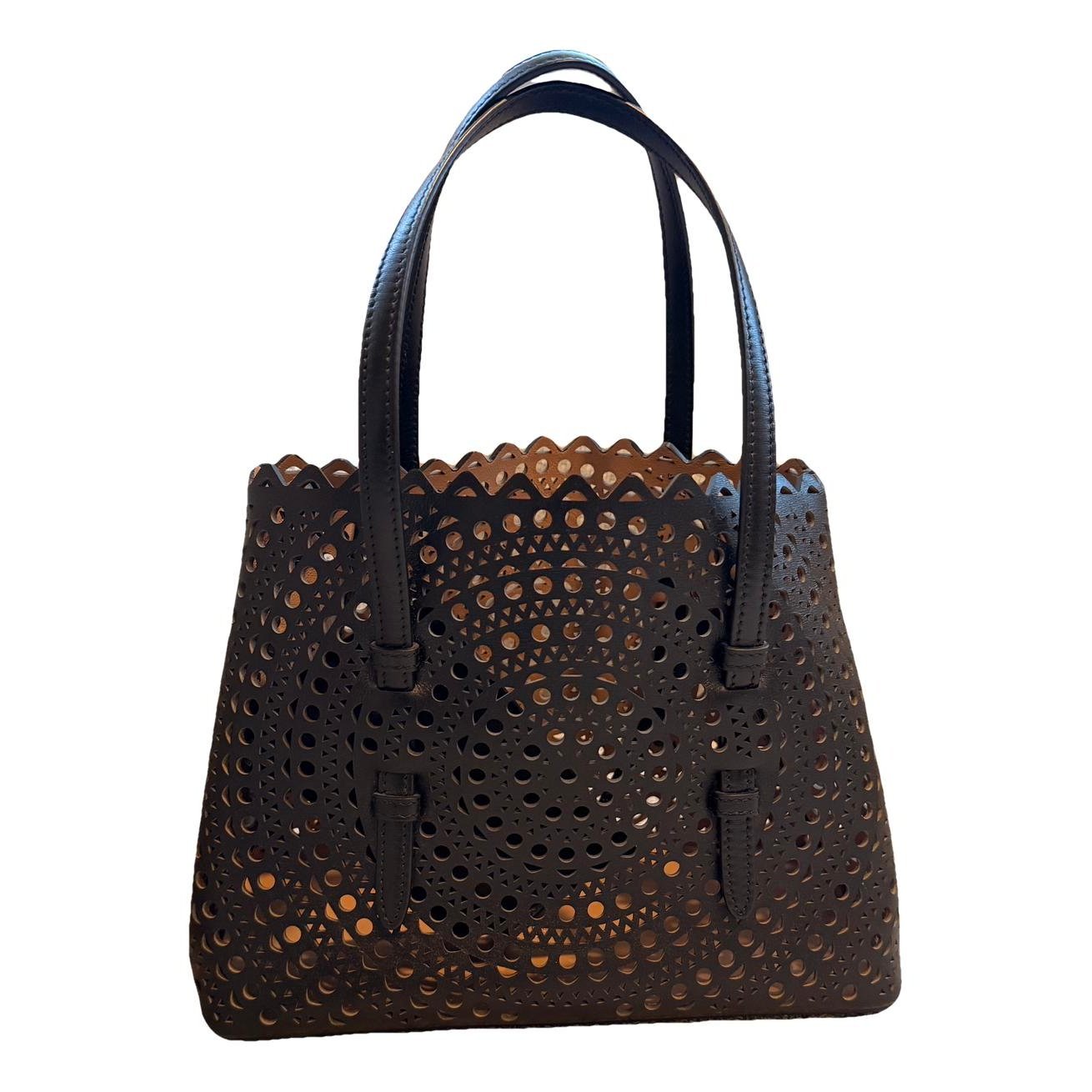 Mina leather handbag