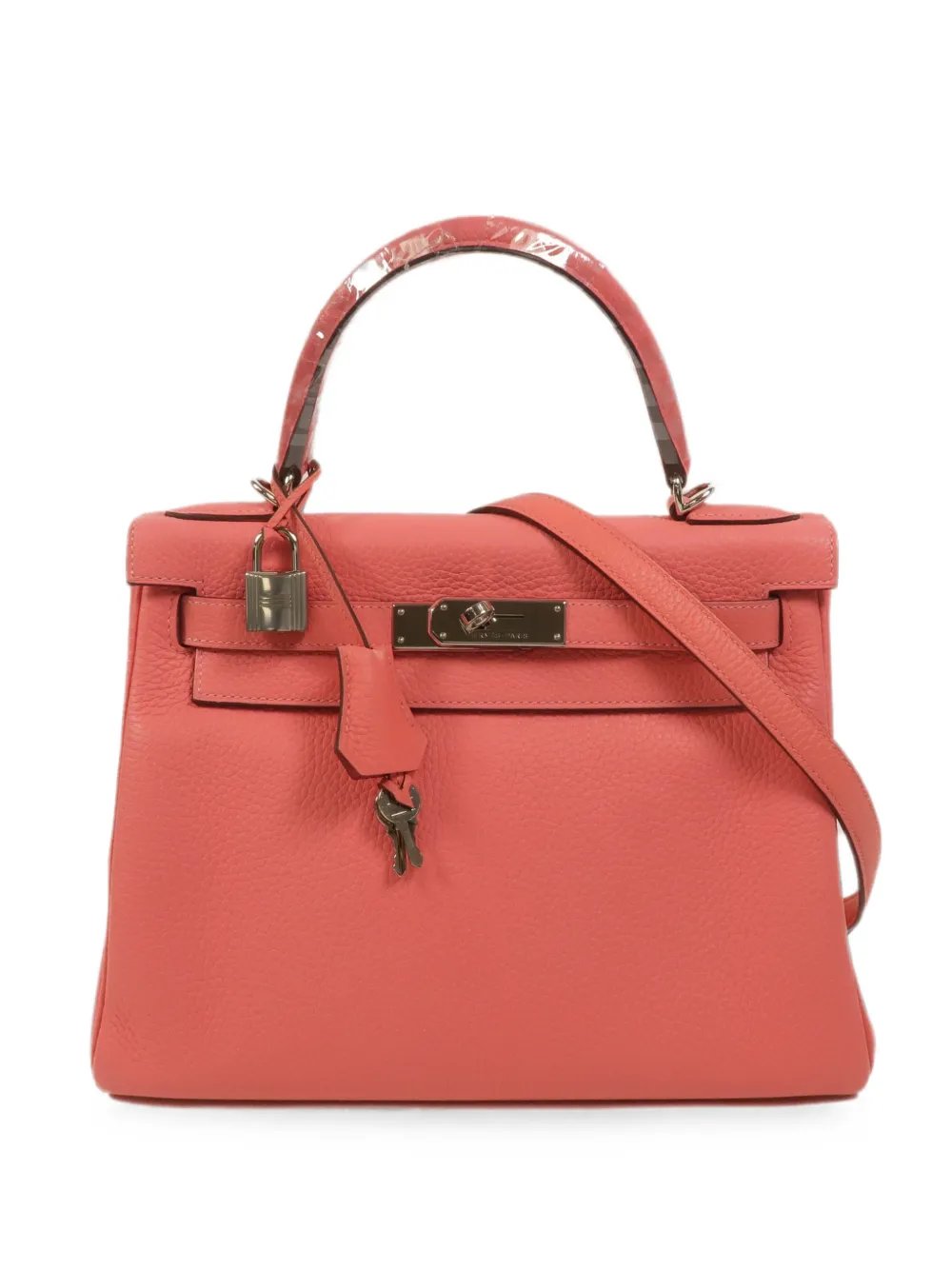 28 Kelly leather tote bag