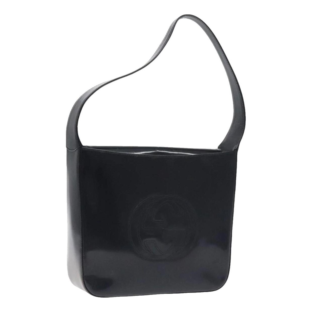 Patent leather handbag