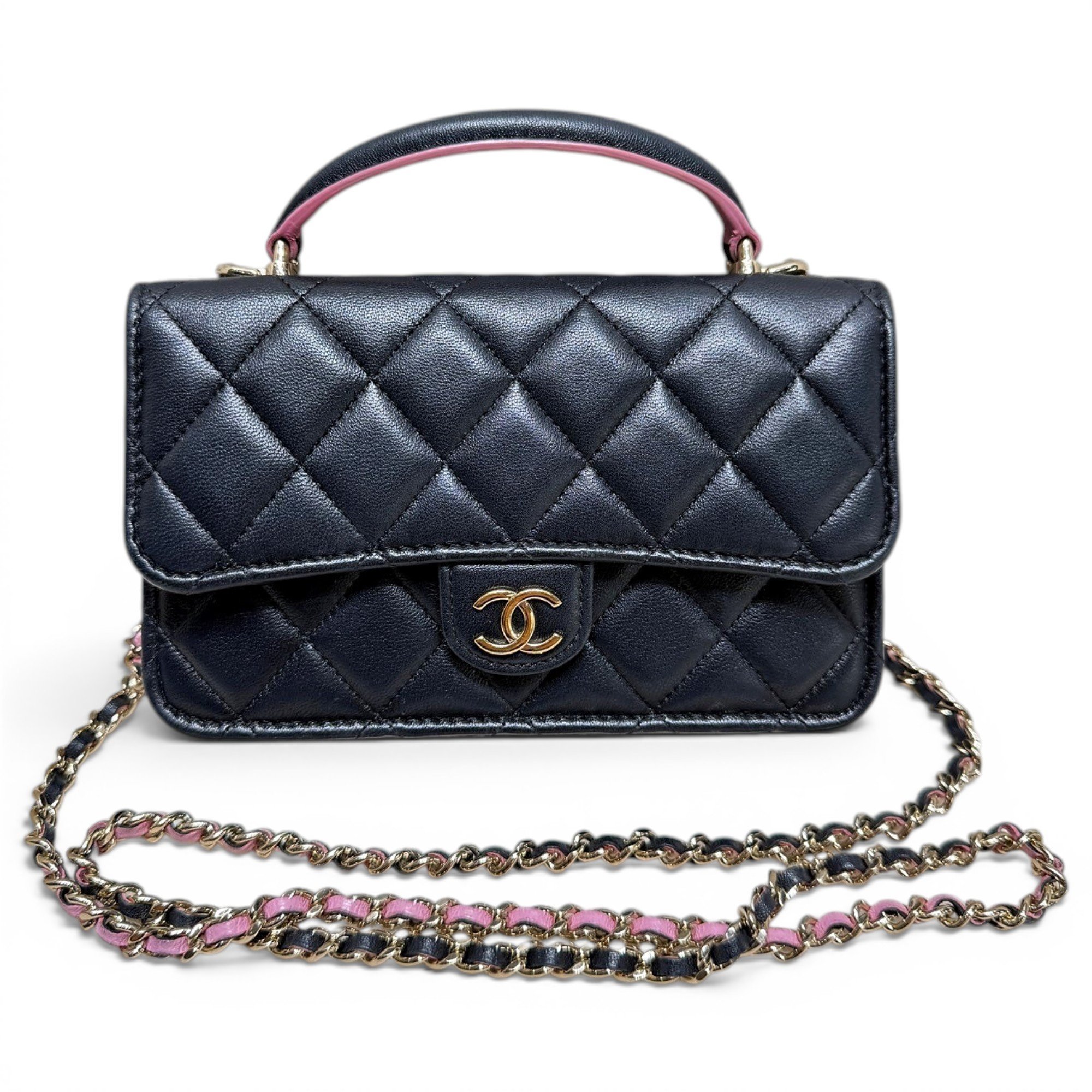 Leather handbag