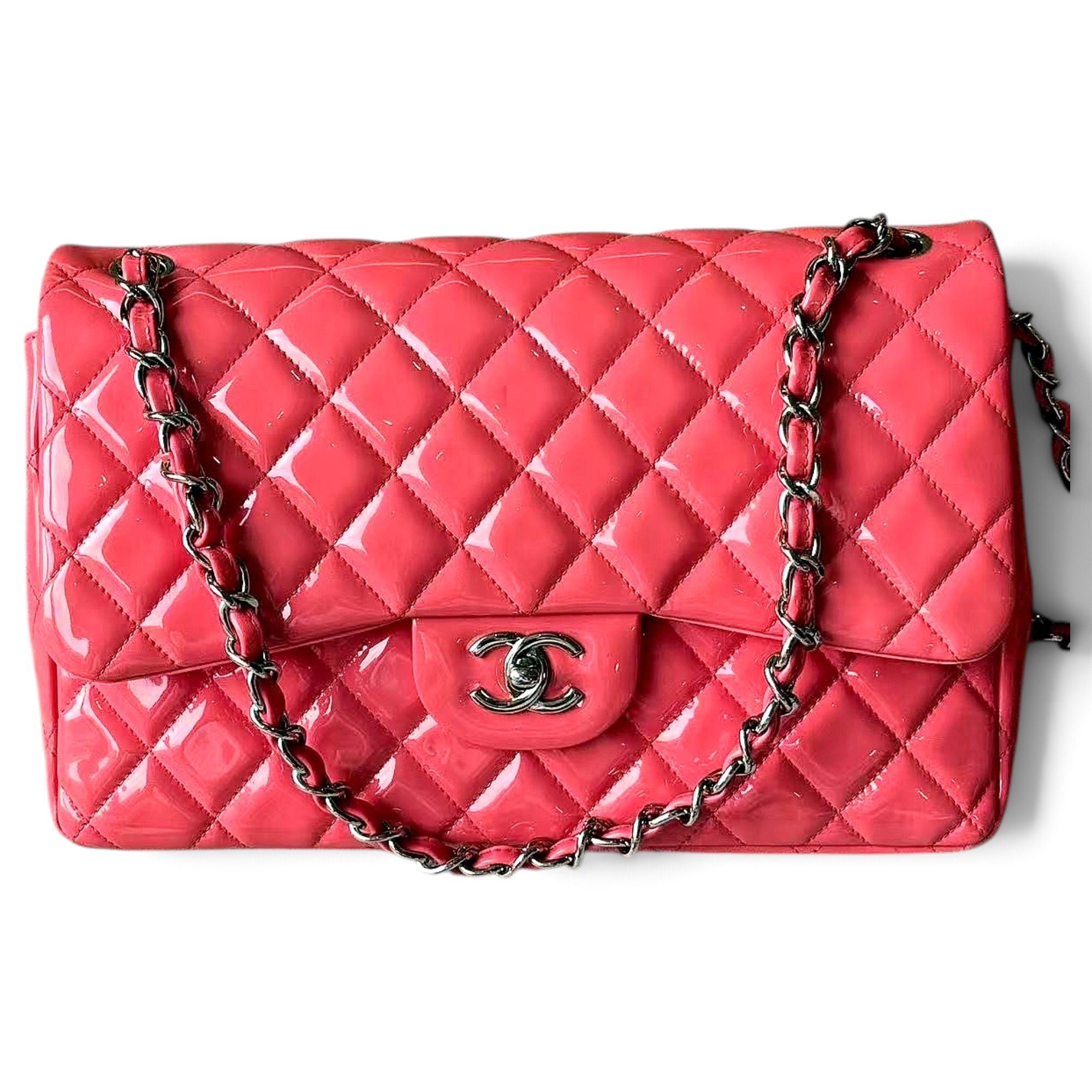 Timeless/Classique patent leather handbag