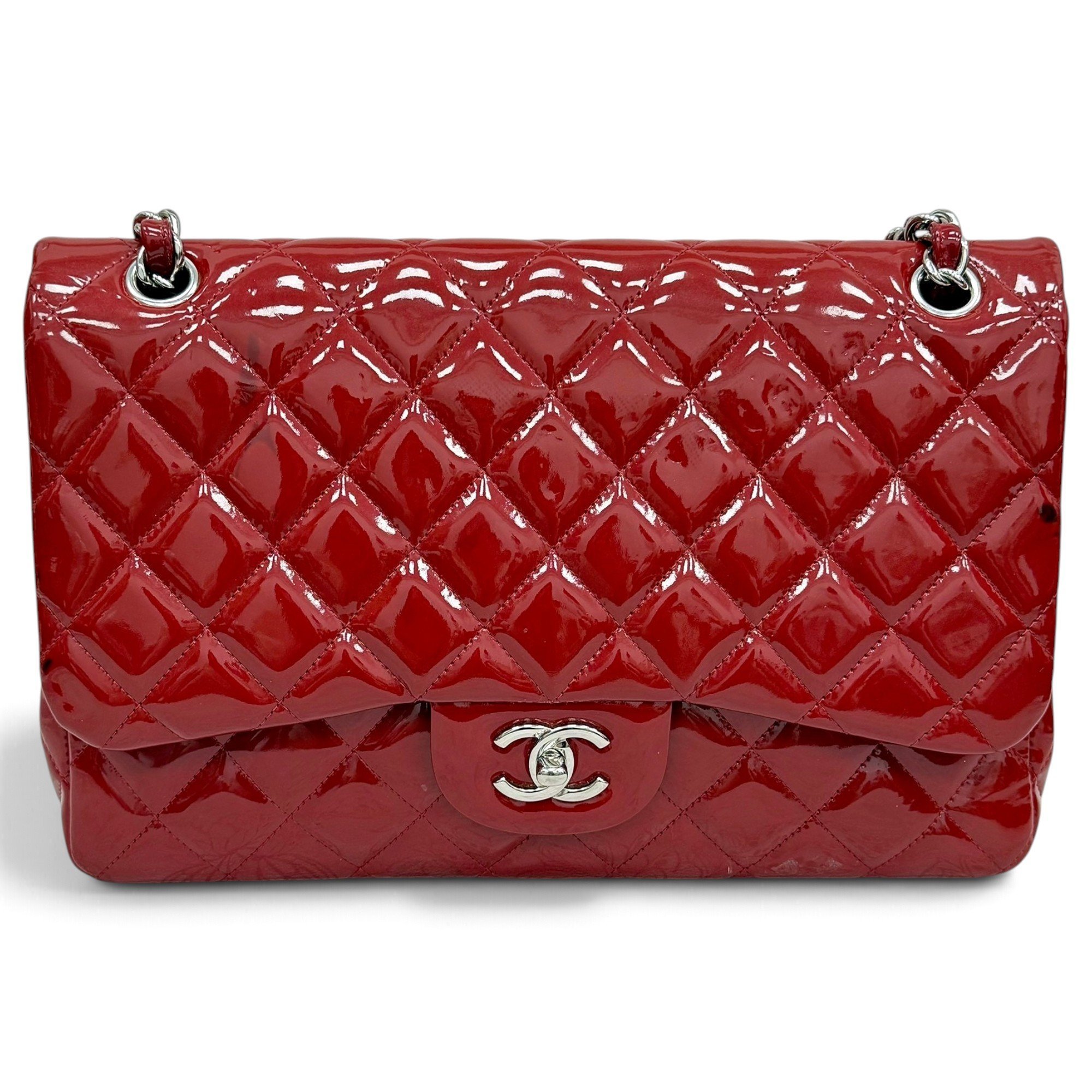 Timeless/Classique patent leather handbag