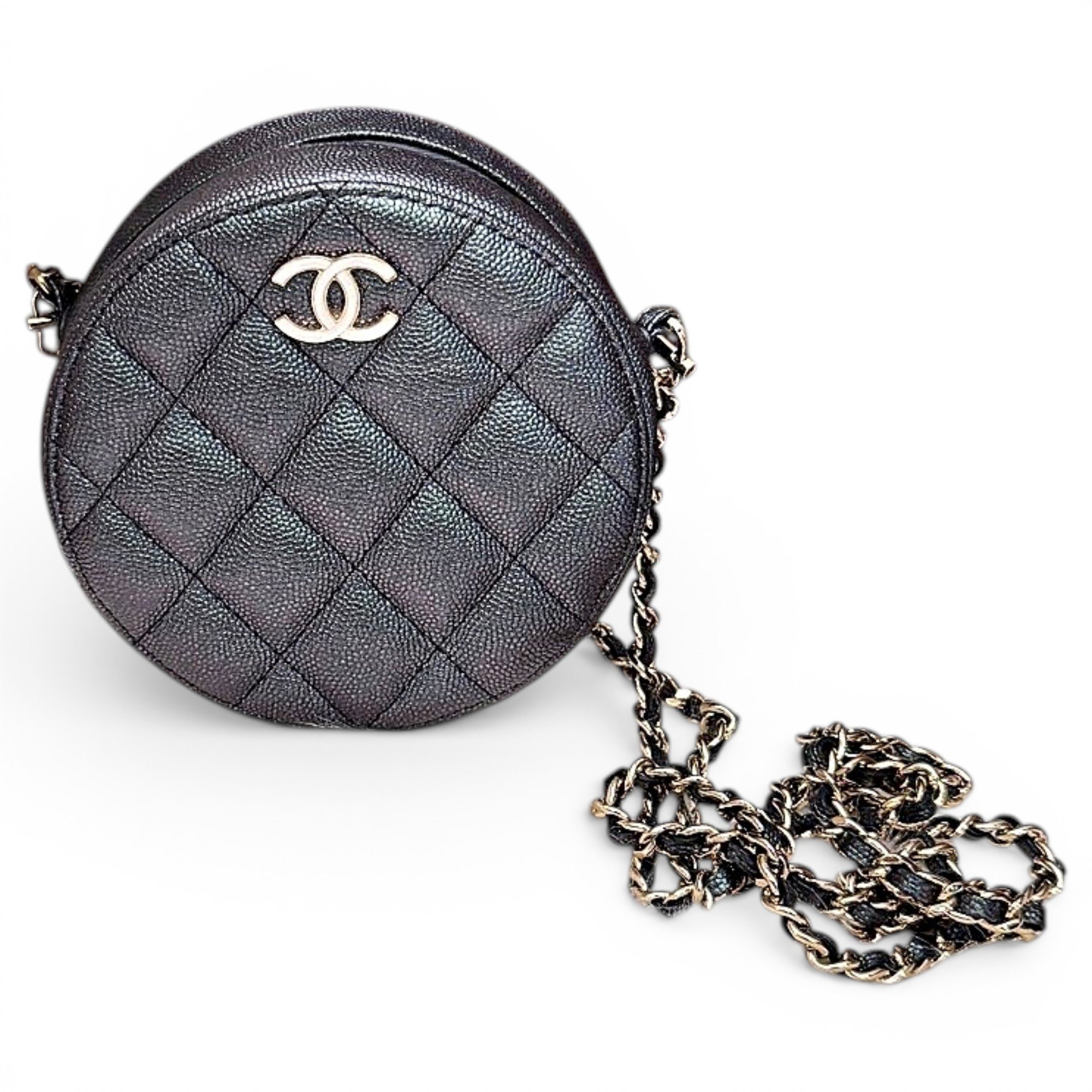 Trendy CC Vanity leather handbag
