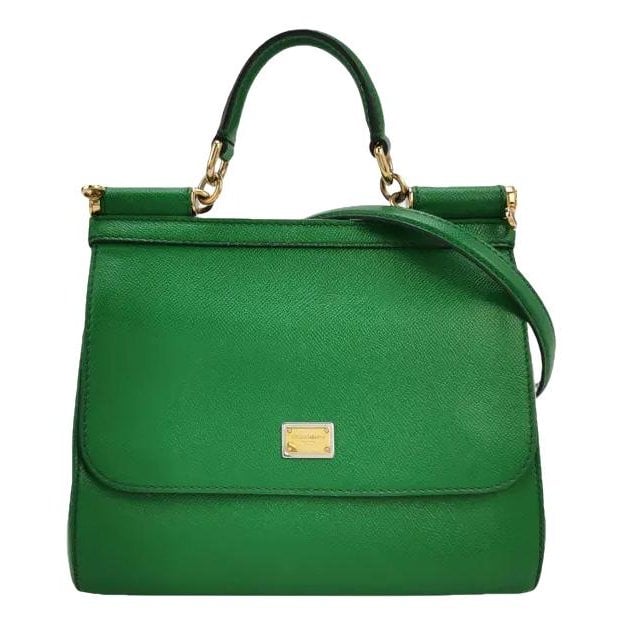 Dolce & Gabbana Sicily leather crossbody bag