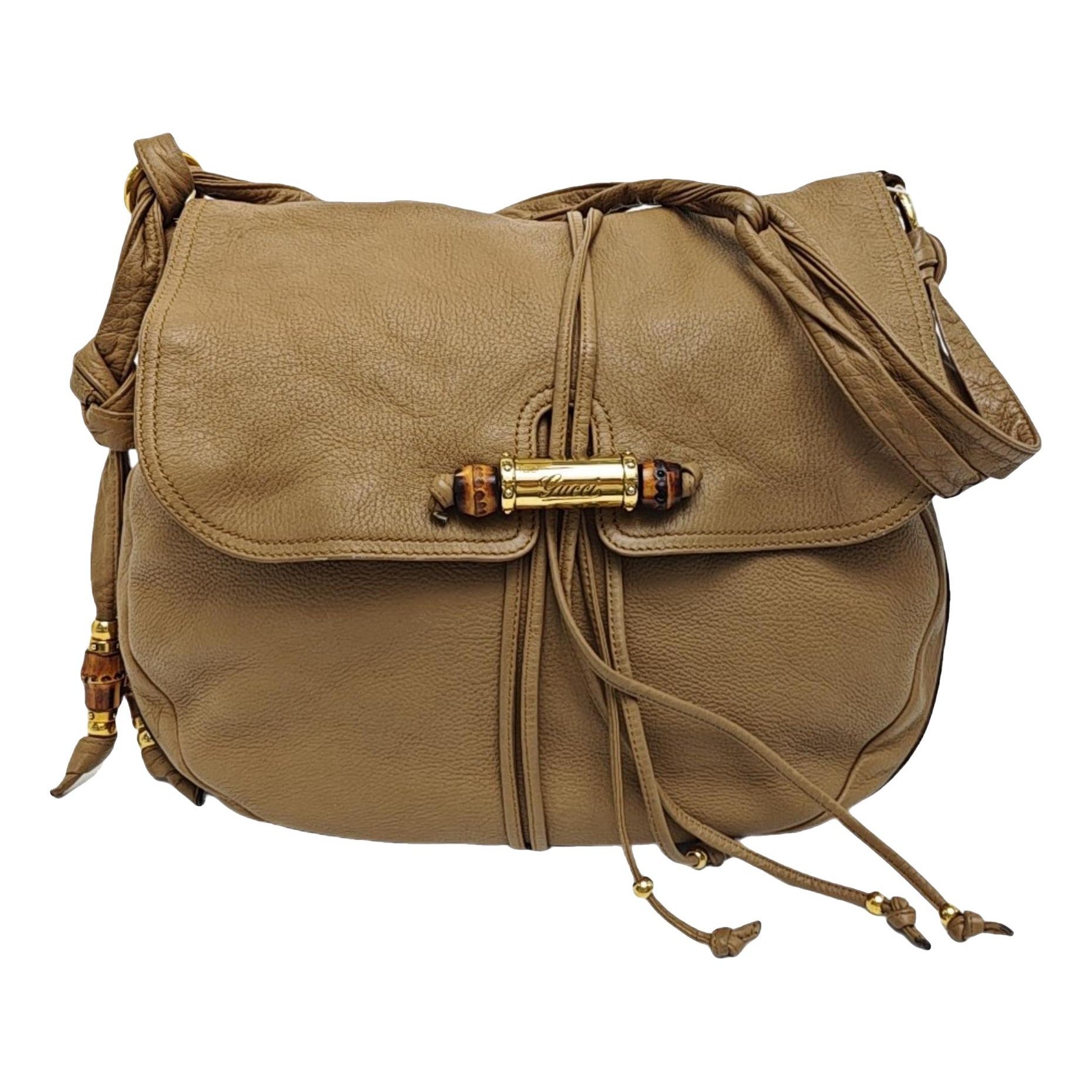 Leather crossbody bag