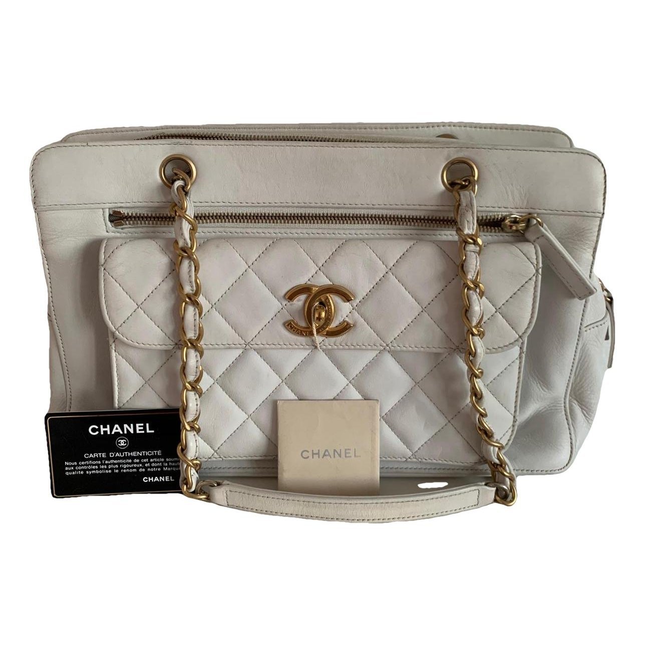 Leather handbag