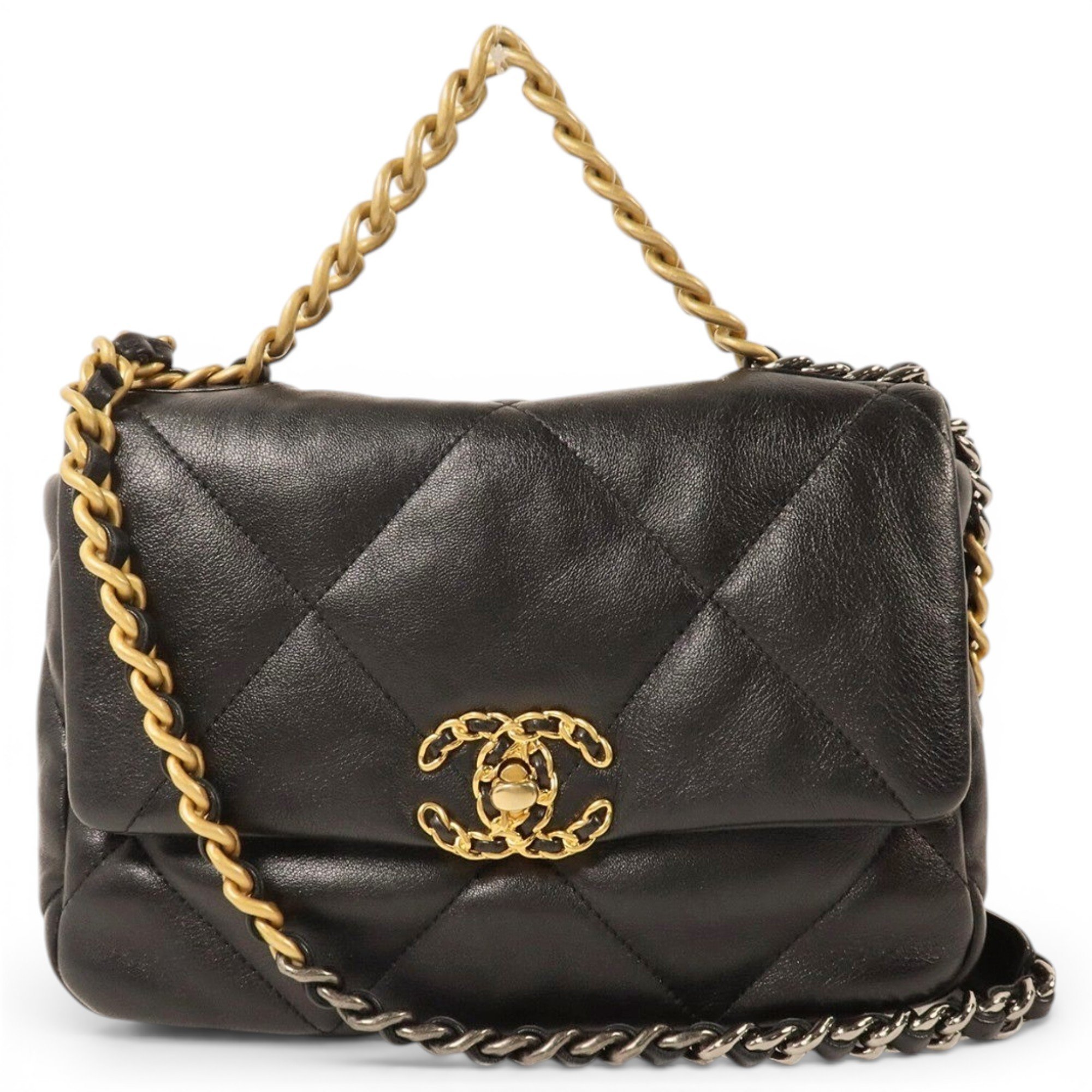 Chanel 19 leather handbag
