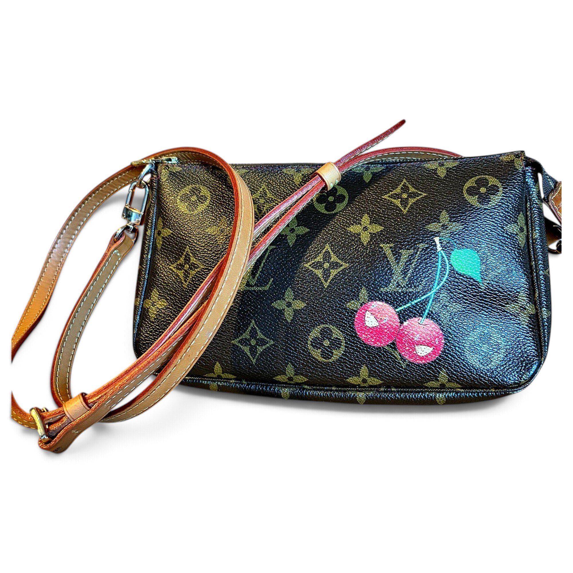 Pochette Accessoire leather crossbody bag